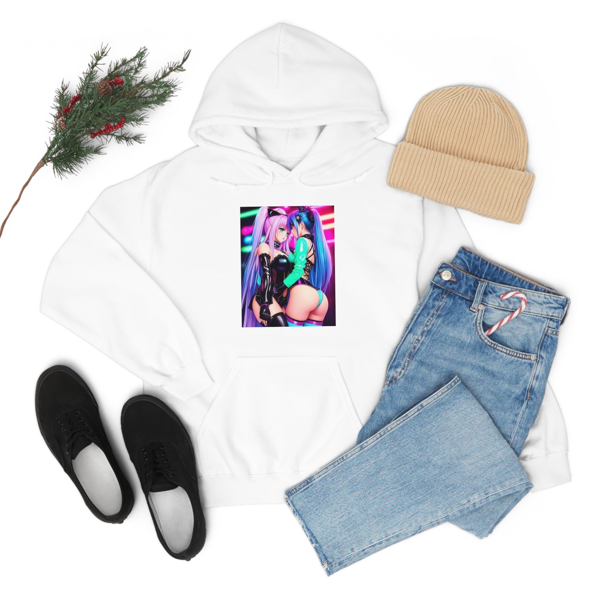 cosmic girls hooded sweatshirt - Cheeky-Prints