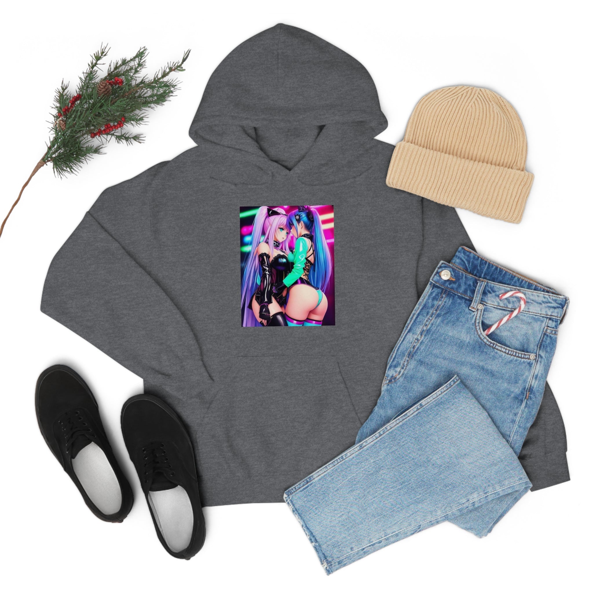 cosmic girls hooded sweatshirt - Cheeky-Prints