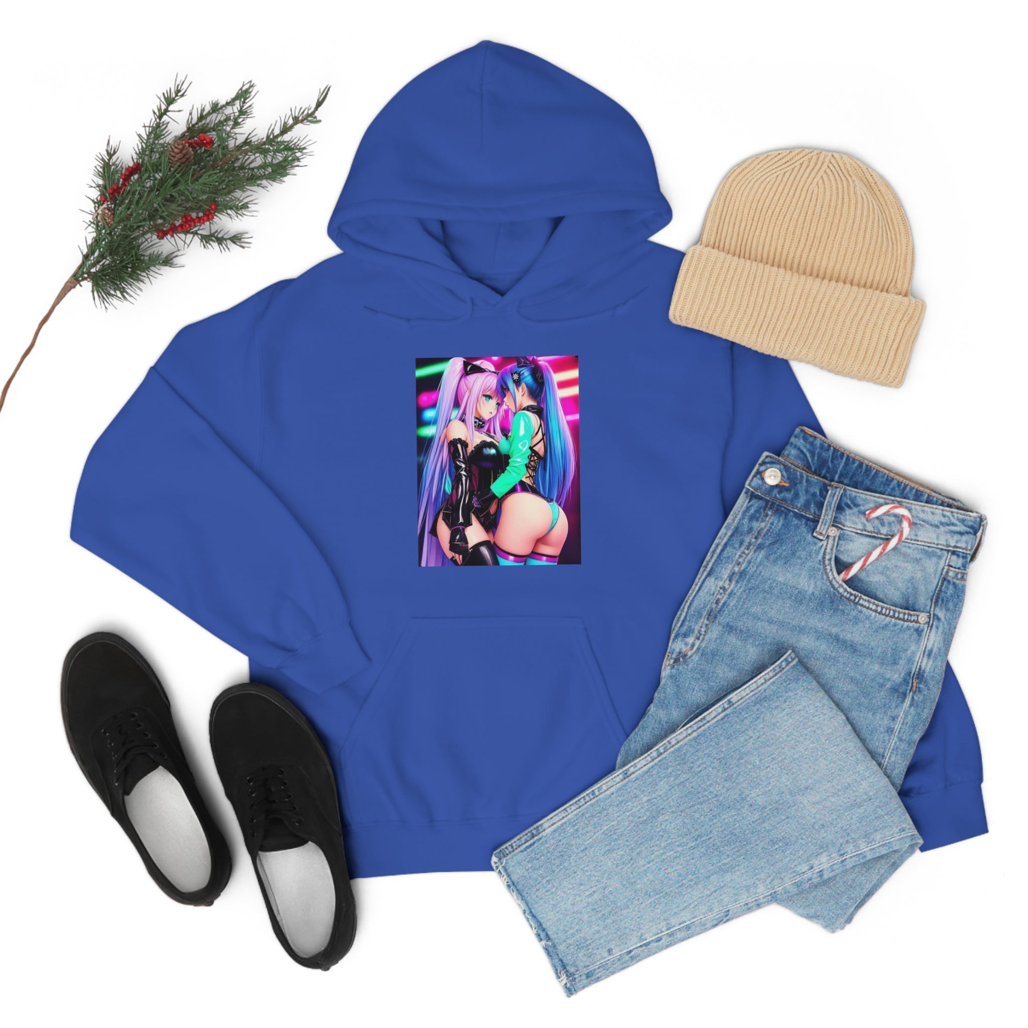 cosmic girls hooded sweatshirt - Cheeky-Prints