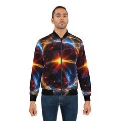 Dark matter cosmic energy v1 Men's Bomber Jacket (AOP) - Cheeky-Prints