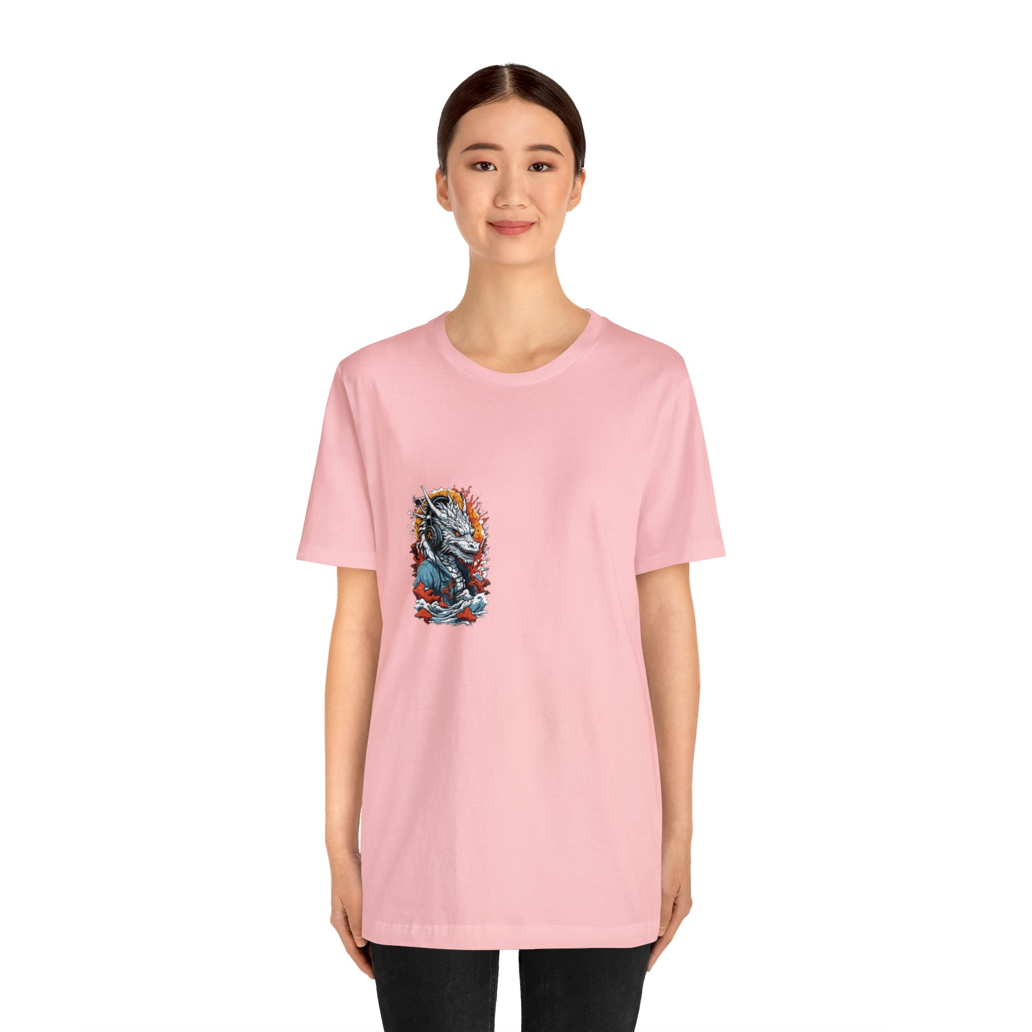 dragon Unisex Jersey Short Sleeve Tee - Cheeky-Prints