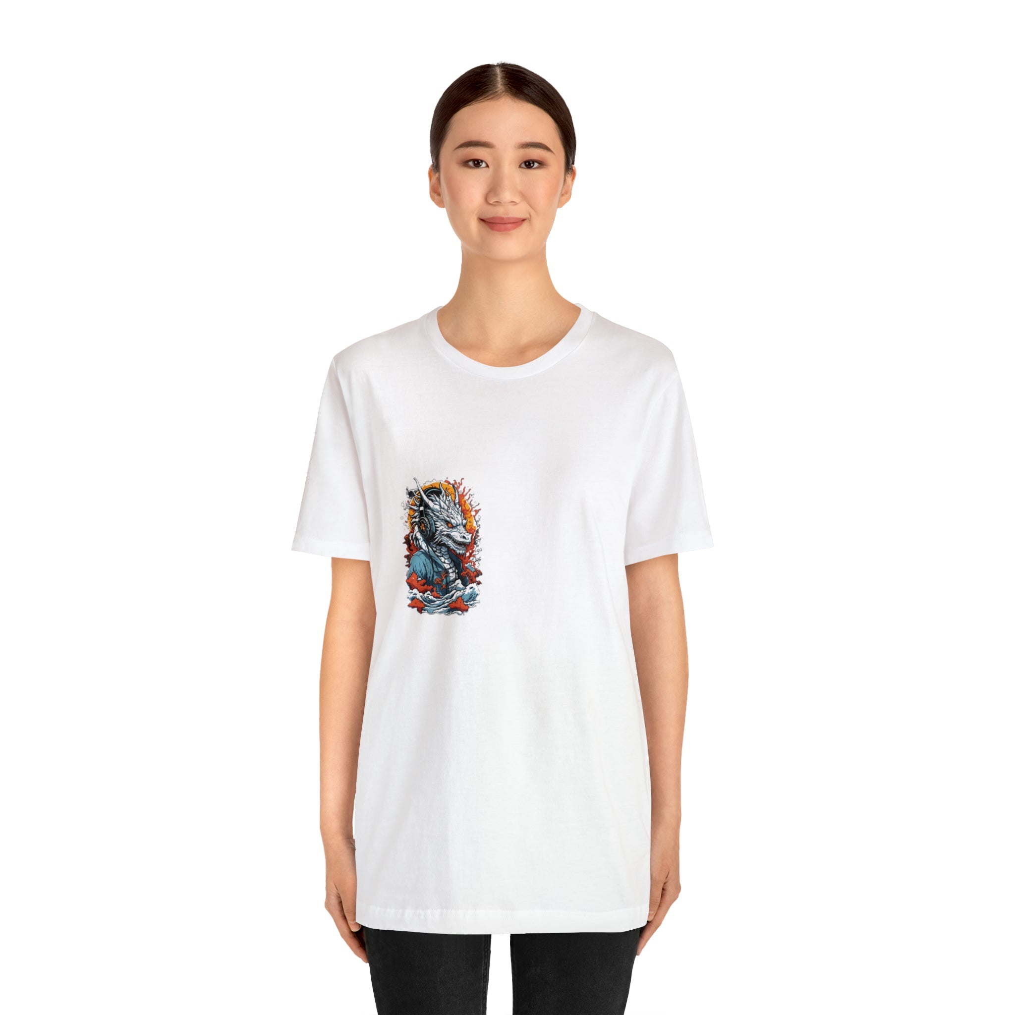 dragon Unisex Jersey Short Sleeve Tee - Cheeky-Prints