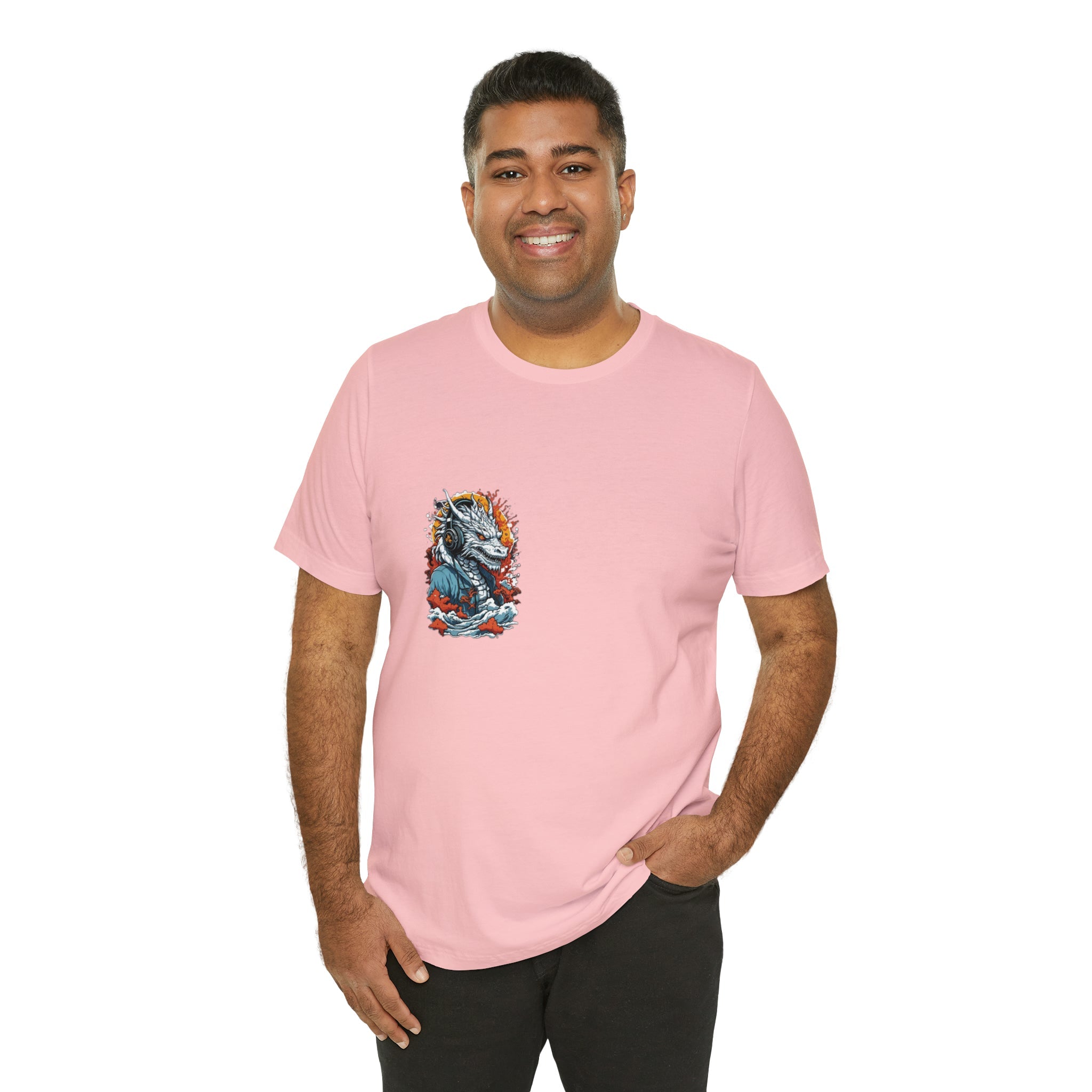 dragon Unisex Jersey Short Sleeve Tee - Cheeky-Prints