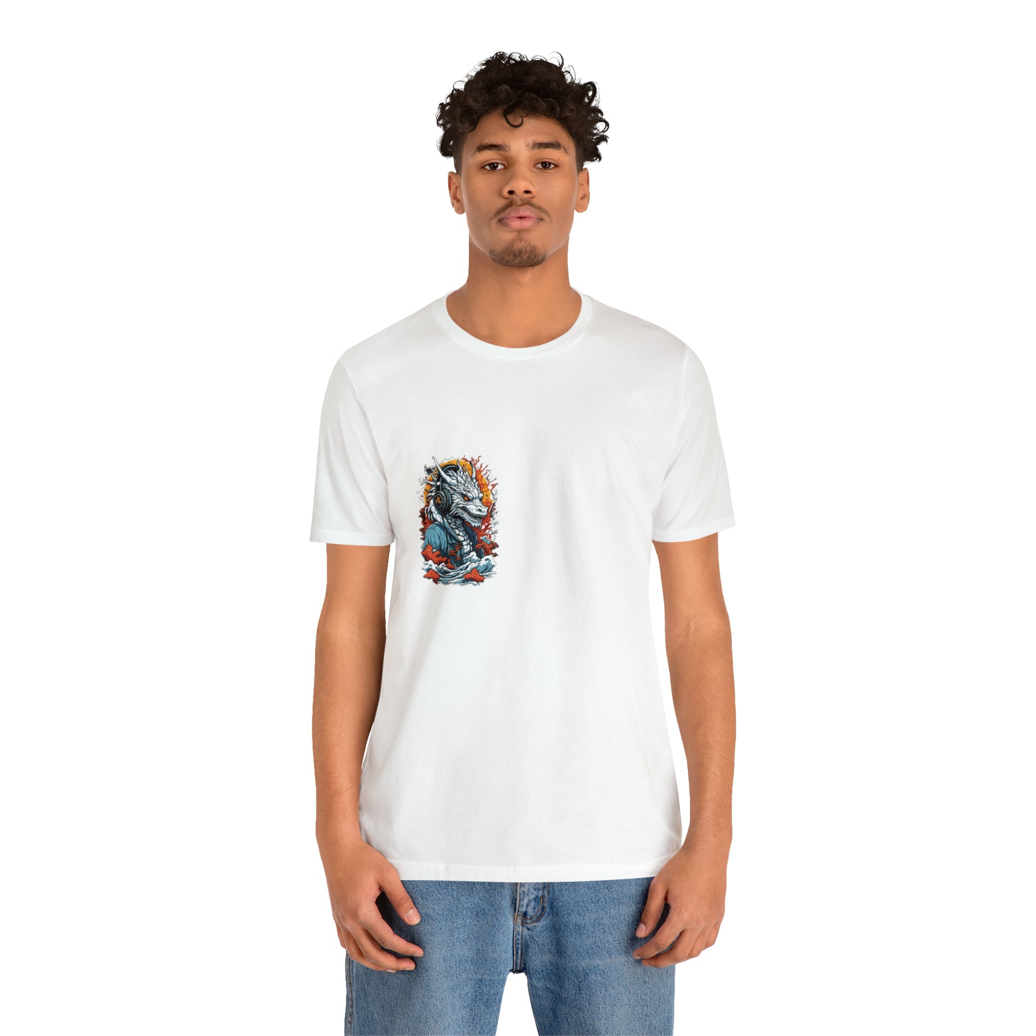 dragon Unisex Jersey Short Sleeve Tee - Cheeky-Prints