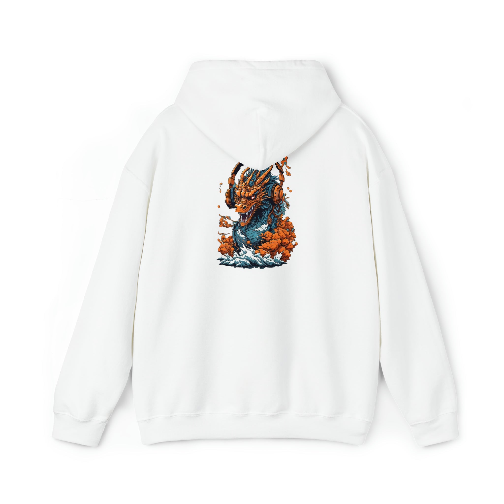 dragon yang 1 Unisex Heavy Blend™ Hooded Sweatshirt - Cheeky-Prints