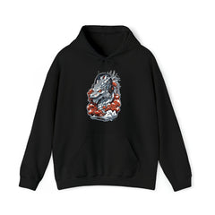 dragon yang 1 Unisex Heavy Blend™ Hooded Sweatshirt - Cheeky-Prints