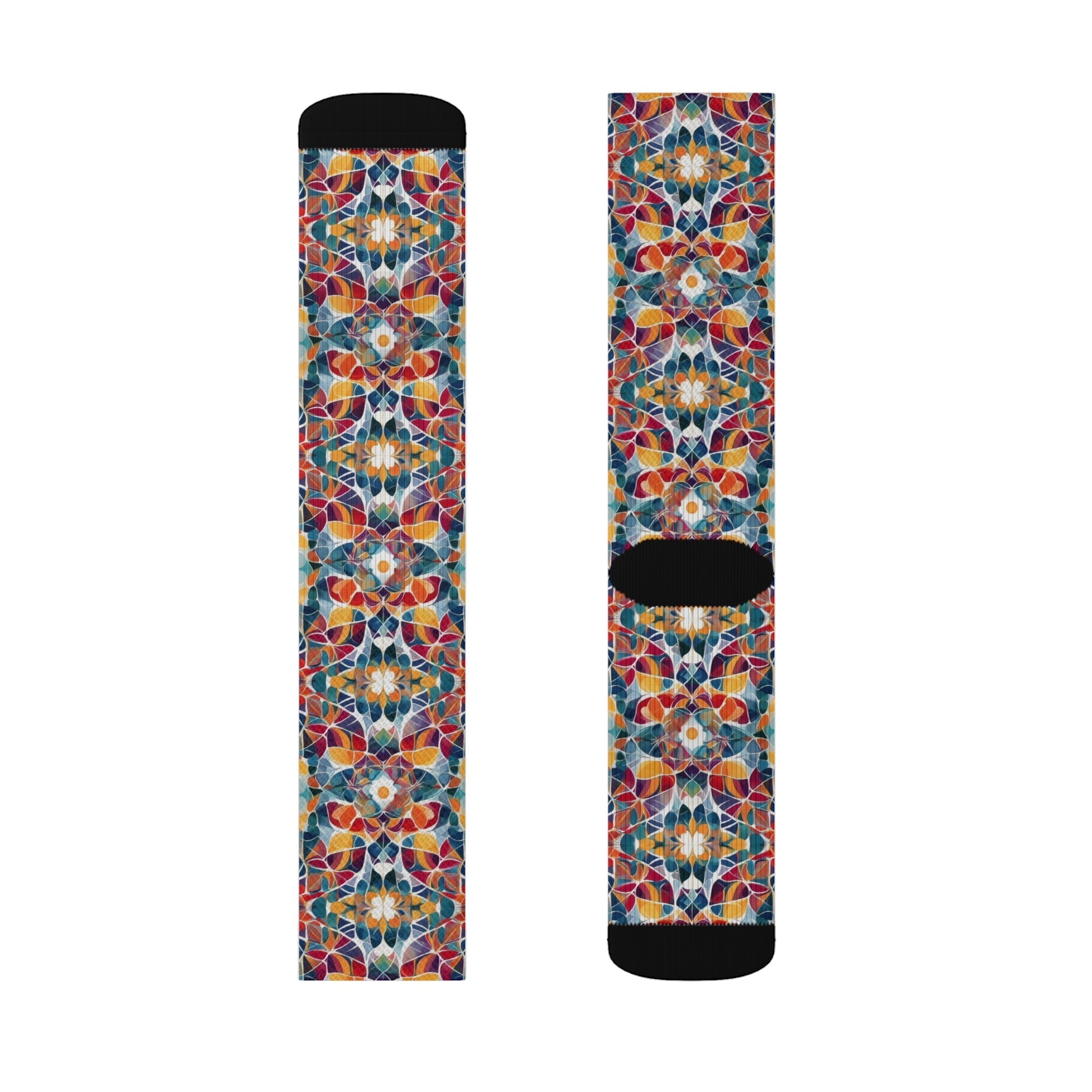 factual pattern 2 Sublimation Socks - Cheeky-Prints