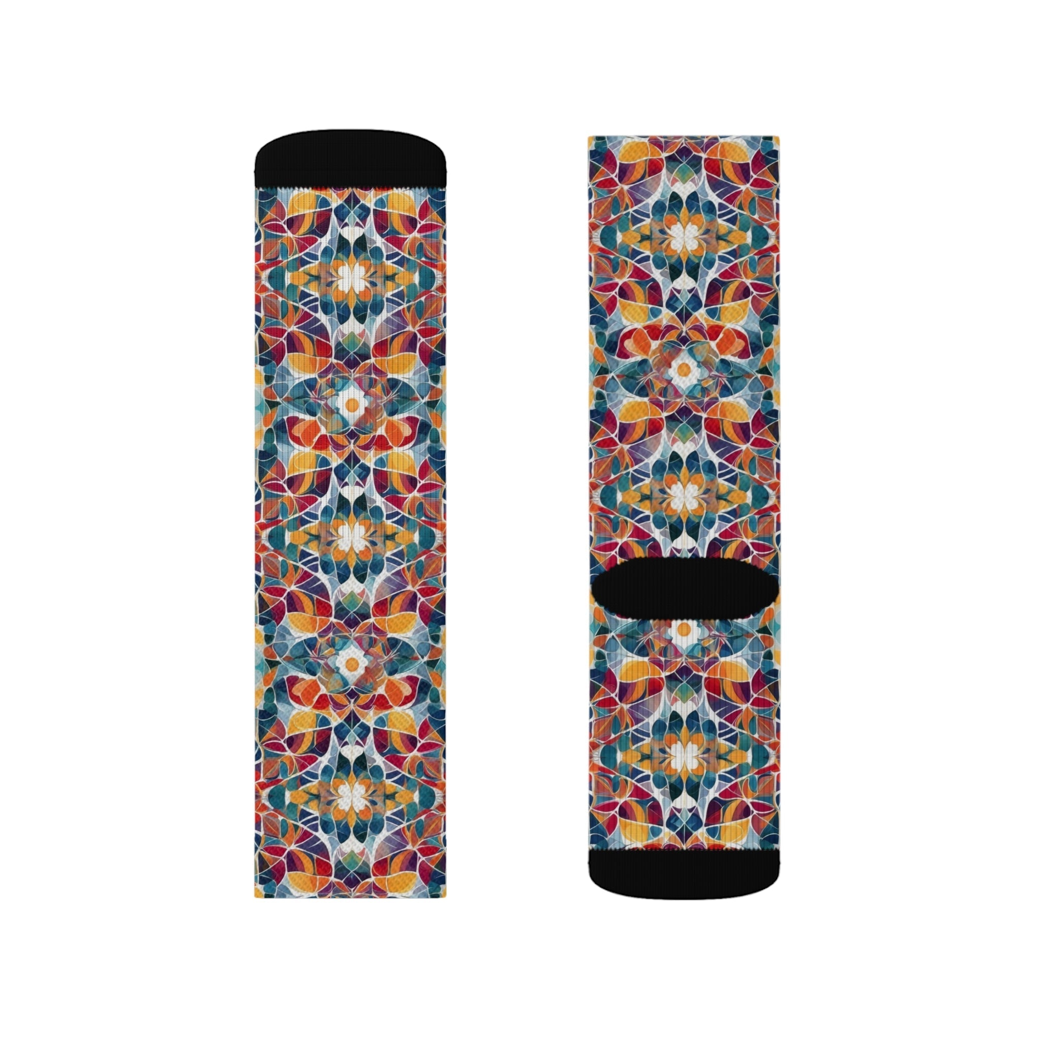 factual pattern 2 Sublimation Socks - Cheeky-Prints