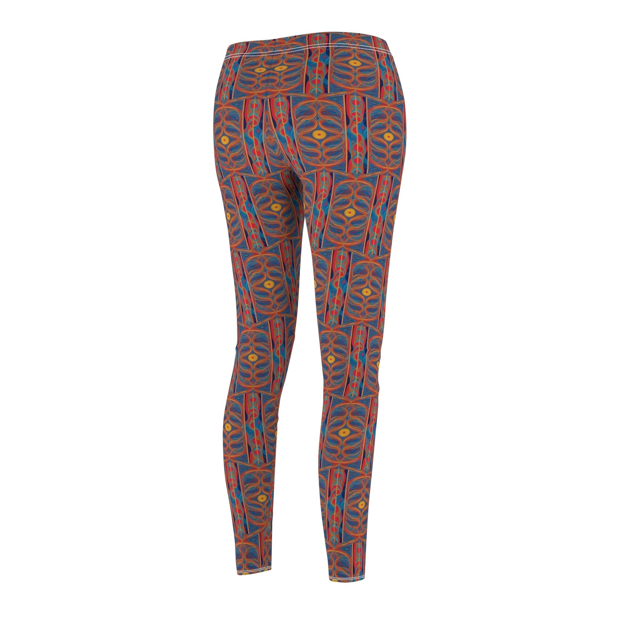 Festival leggings Women's Cut & Sew Casual Leggings (AOP) - Cheeky-Prints