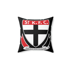 football 2 Spun Polyester Square Pillow - Cheeky-Prints