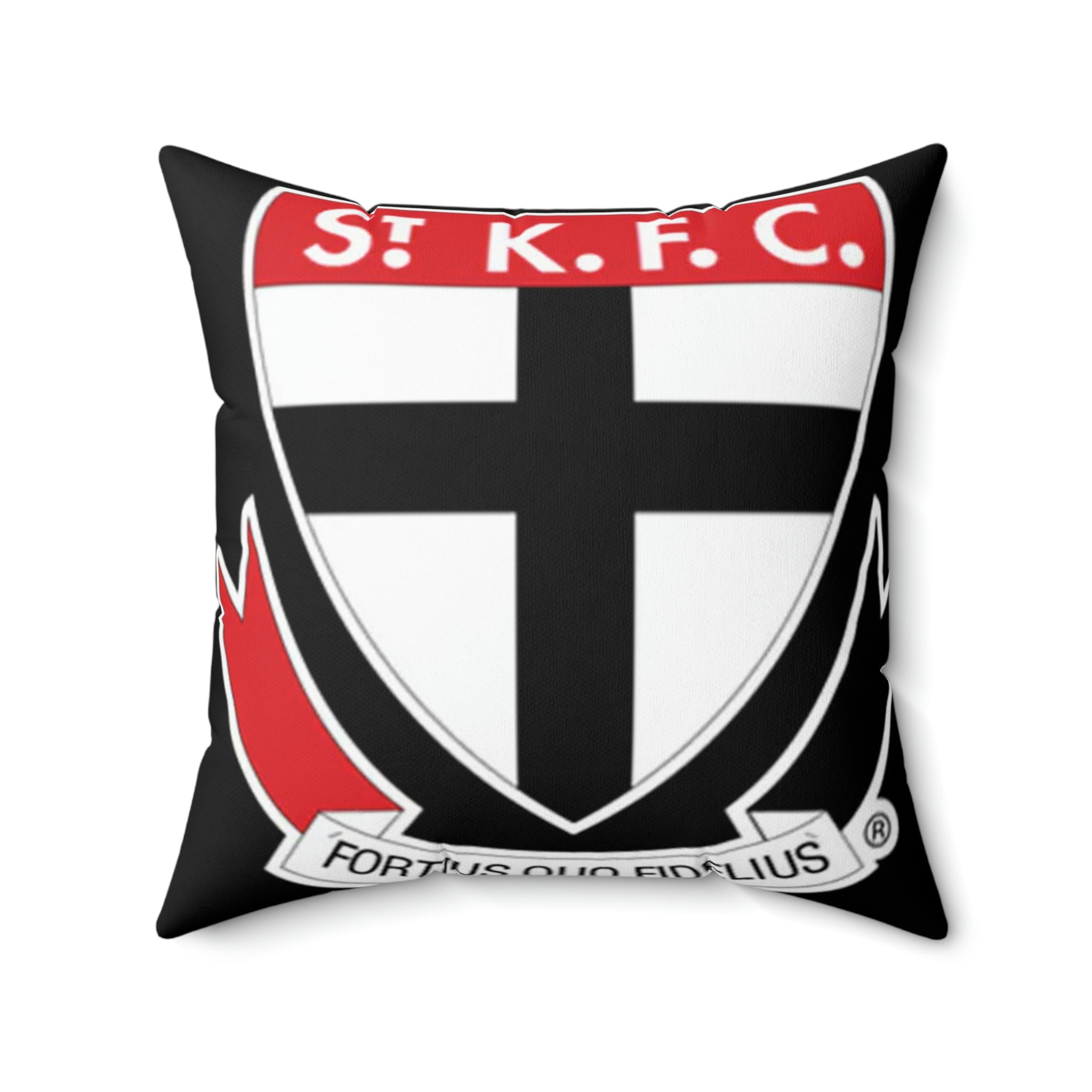 football Spun Polyester Square Pillow - Cheeky-Prints