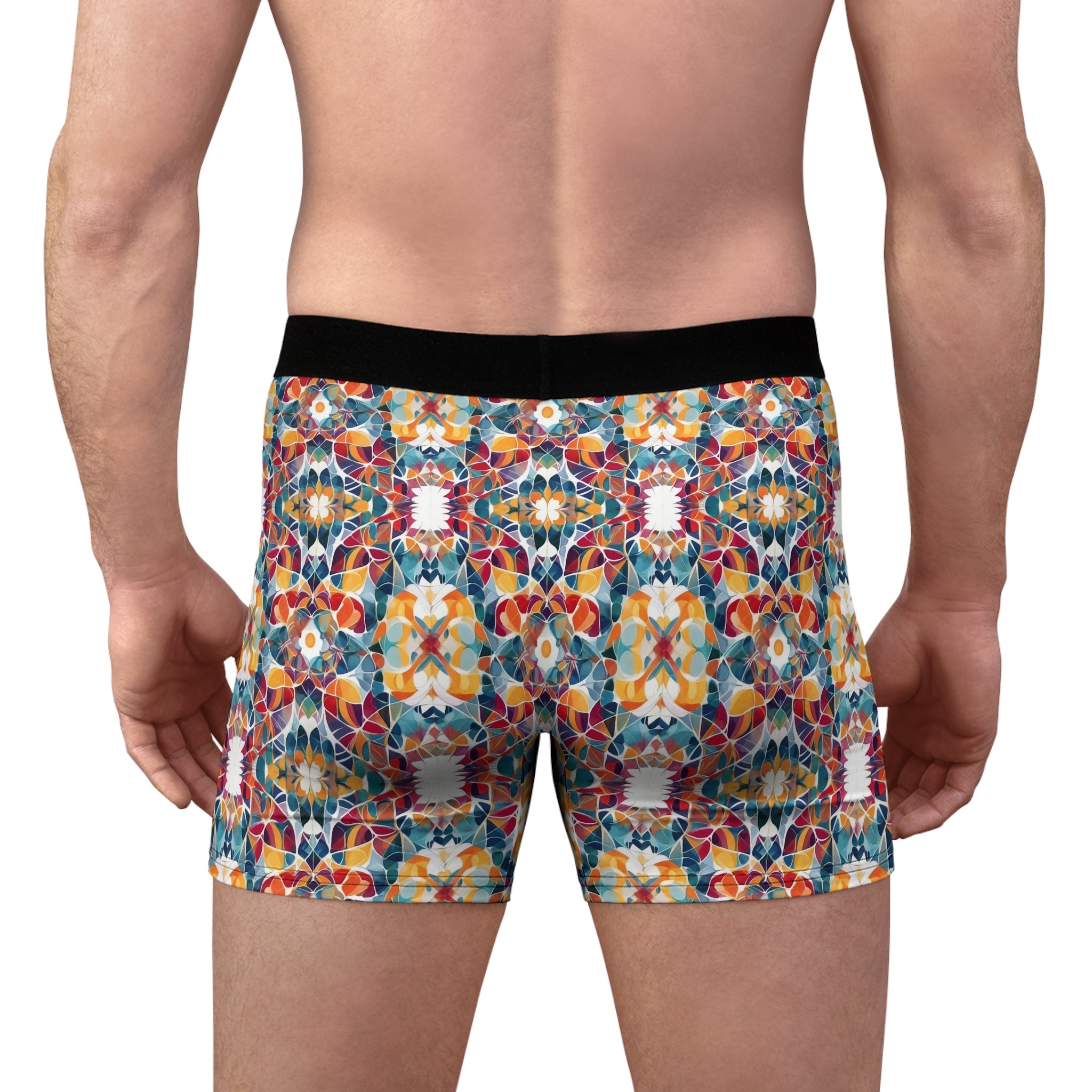 Fractal 2 Men's Boxer Briefs (AOP) - Cheeky-Prints