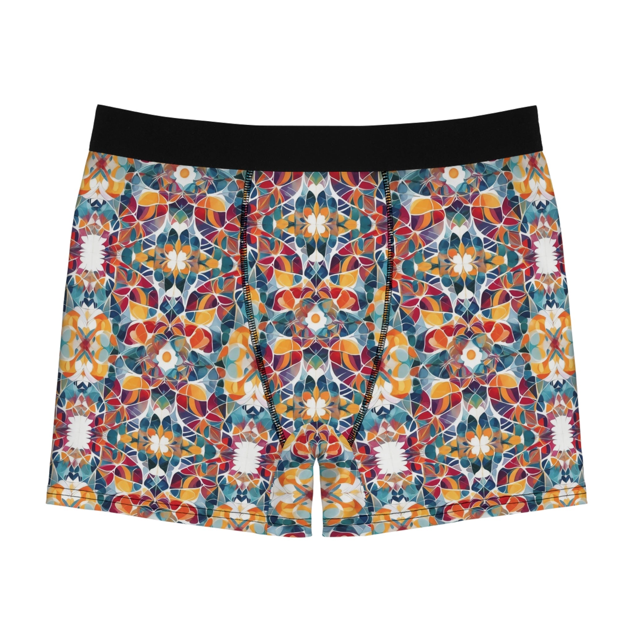 Fractal 2 Men's Boxer Briefs (AOP) - Cheeky-Prints