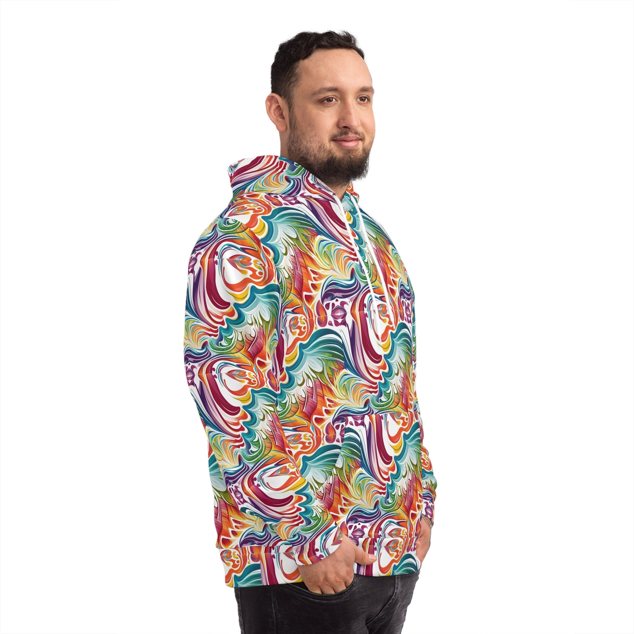 Fractal Design 3 Fashion Hoodie (AOP) - Cheeky-Prints