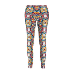 Fractual design 2Women's Cut & Sew Casual Leggings (AOP) - Cheeky-Prints