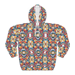 fractural design 2 Unisex Pullover Hoodie (AOP) - Cheeky-Prints