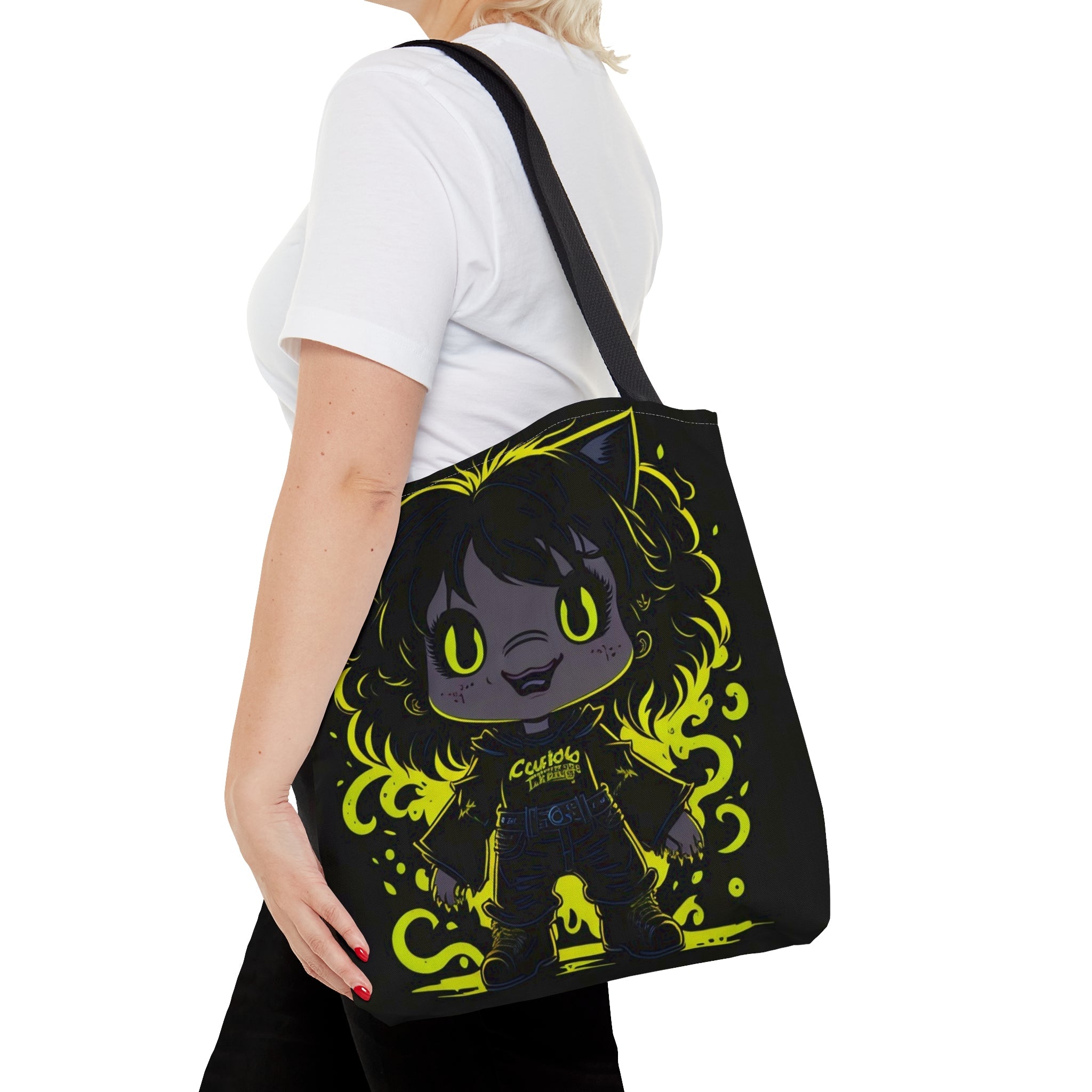 goth Tote Bag (AOP) - Cheeky-Prints