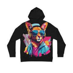 headphone ginger Hoodie (AOP) - Cheeky-Prints