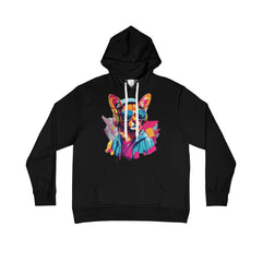 headphone ginger Hoodie (AOP) - Cheeky-Prints