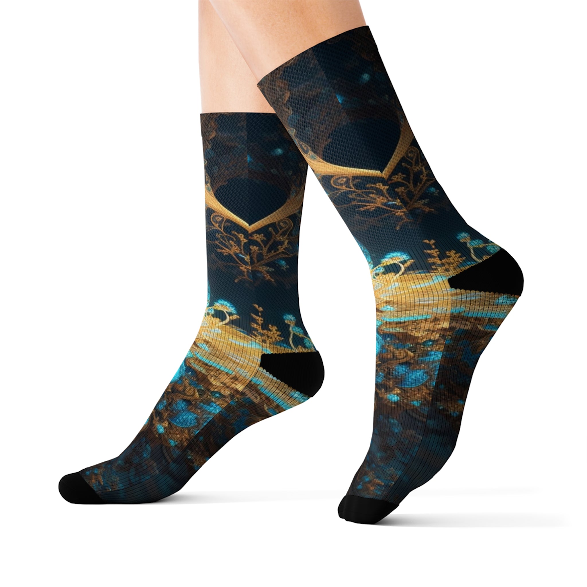 Hip and hop slip into these hippy socks - Cheeky-Prints