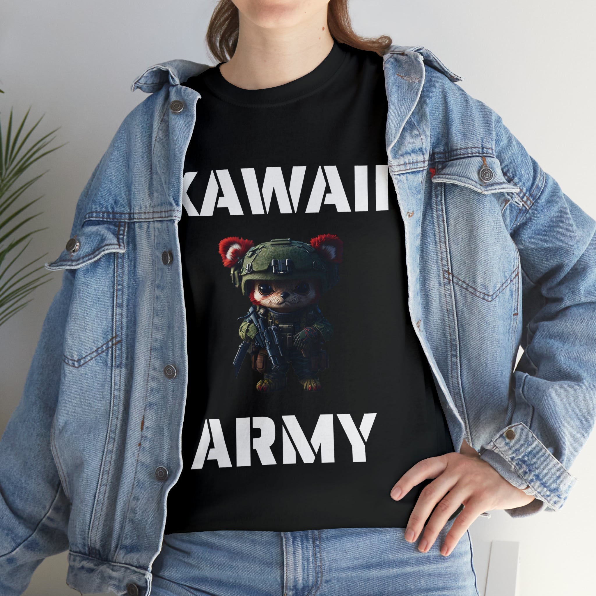 KAWAII ARMY red team light machine gunner - Cheeky-Prints