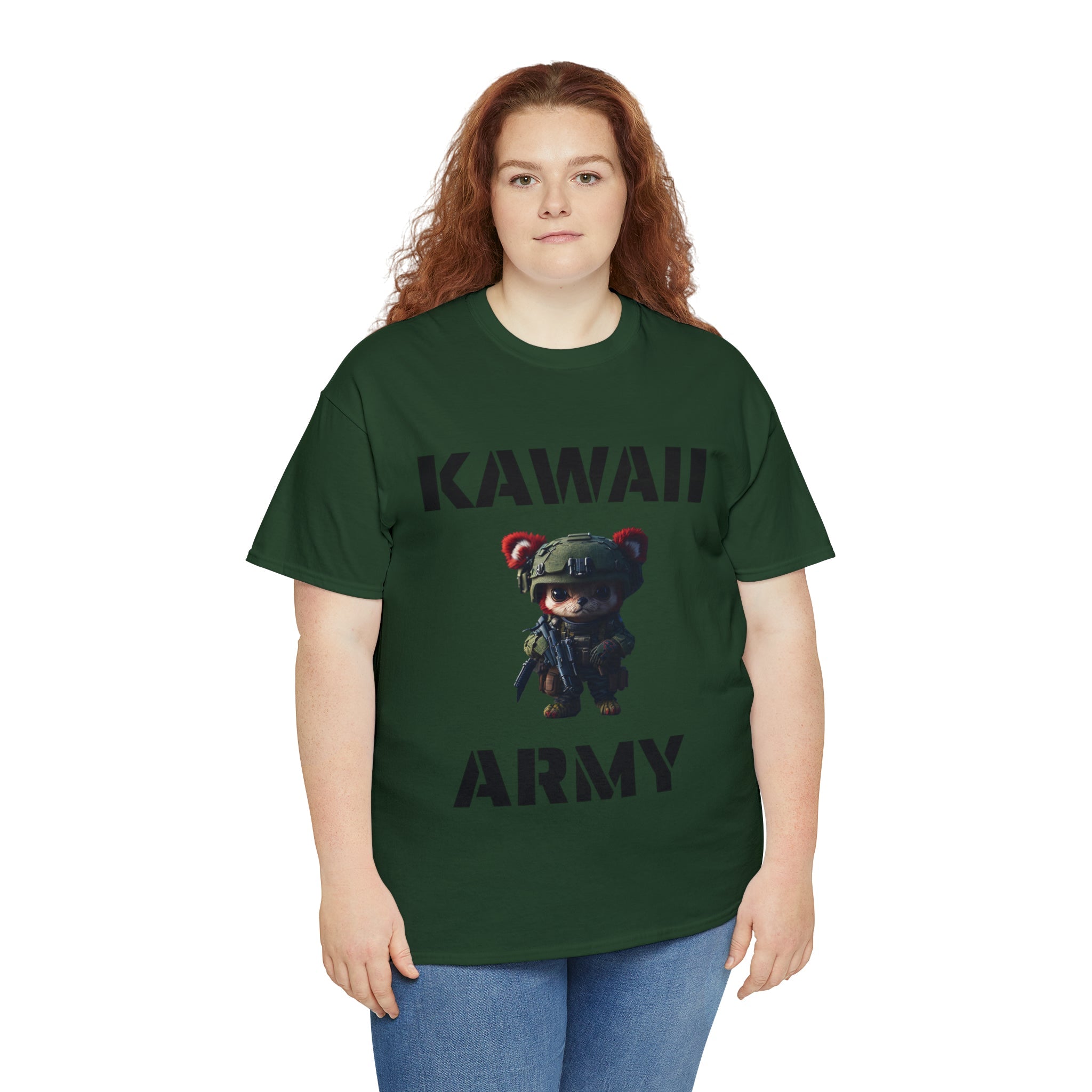 KAWAII ARMY red team light machine gunner - Cheeky-Prints