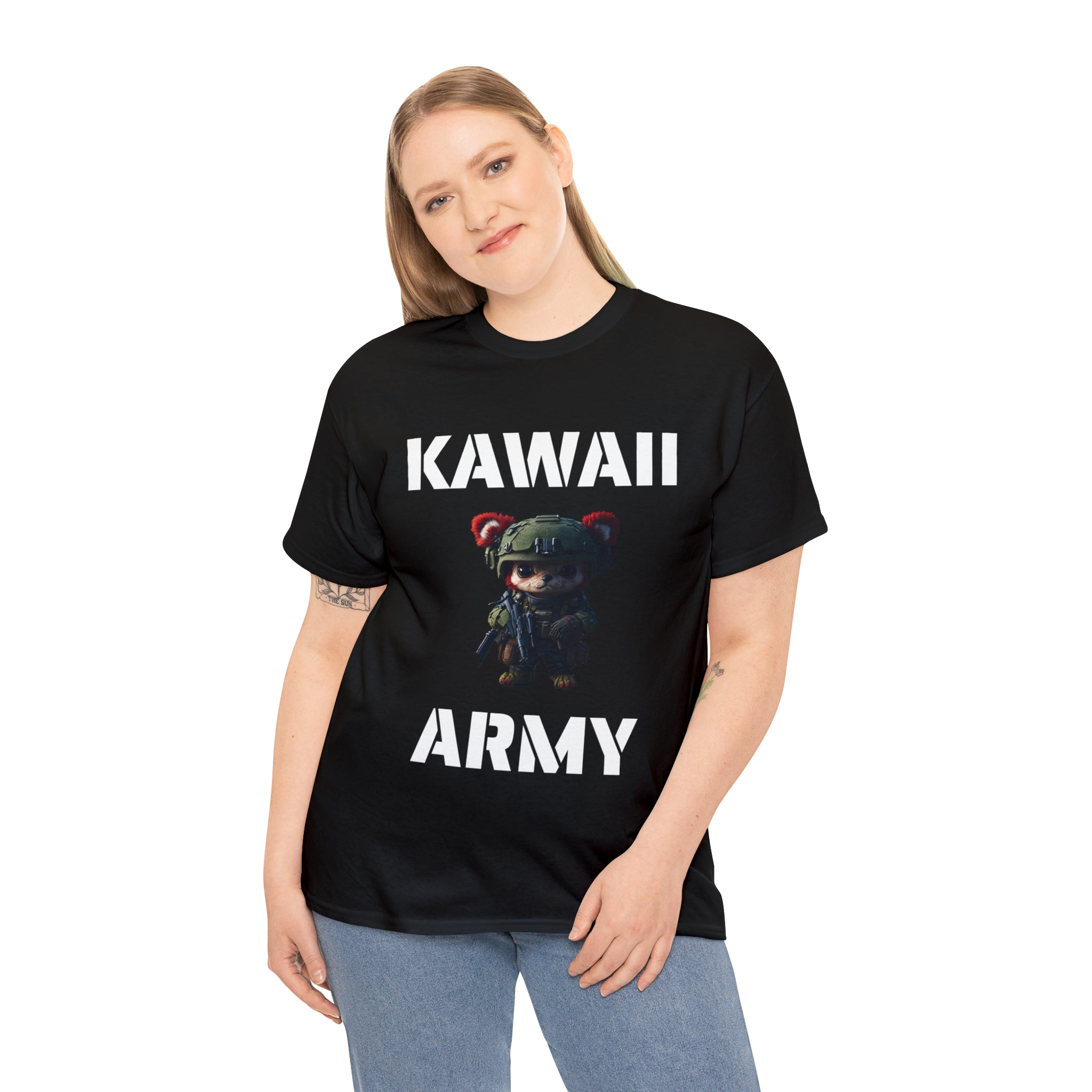 KAWAII ARMY red team light machine gunner - Cheeky-Prints