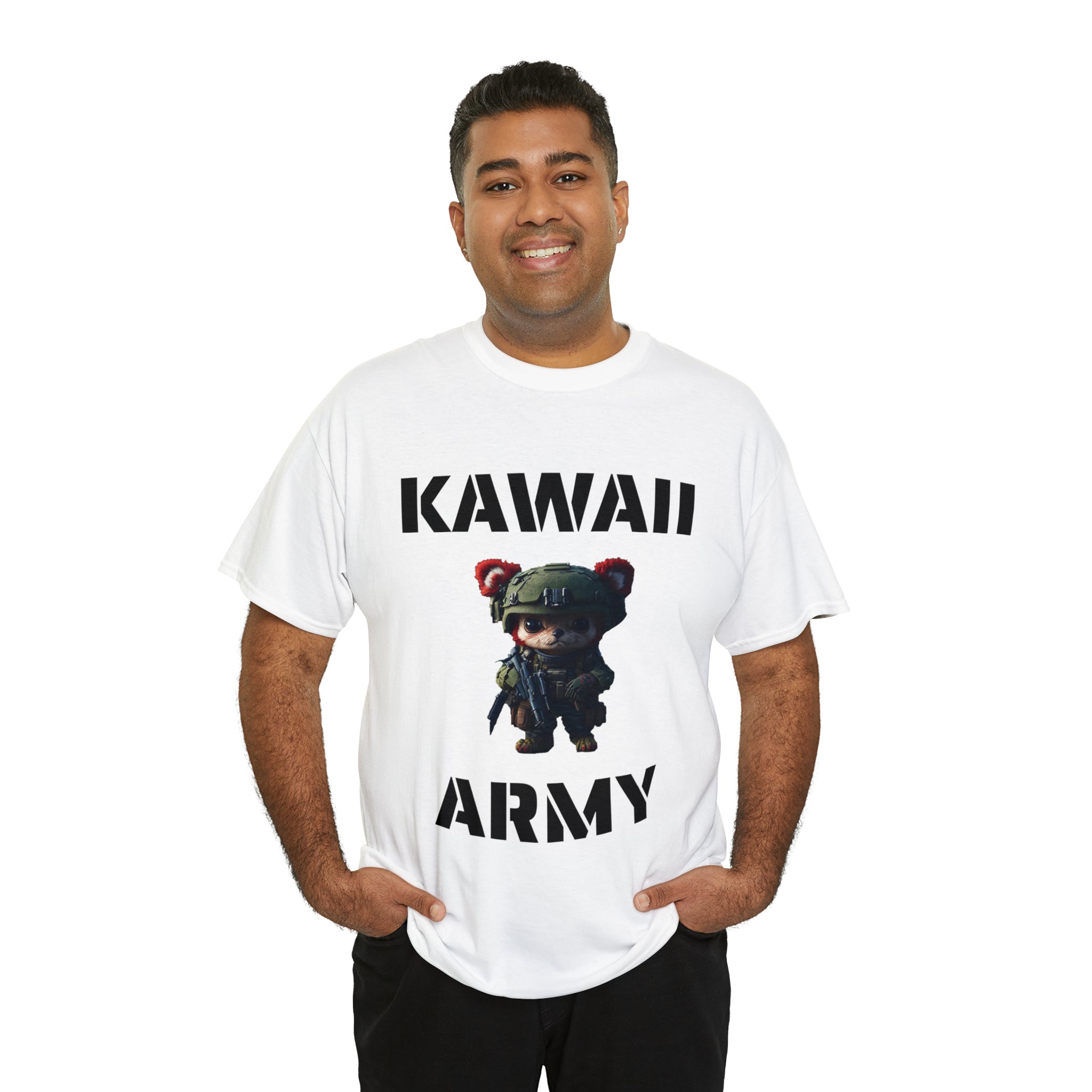 KAWAII ARMY red team light machine gunner - Cheeky-Prints