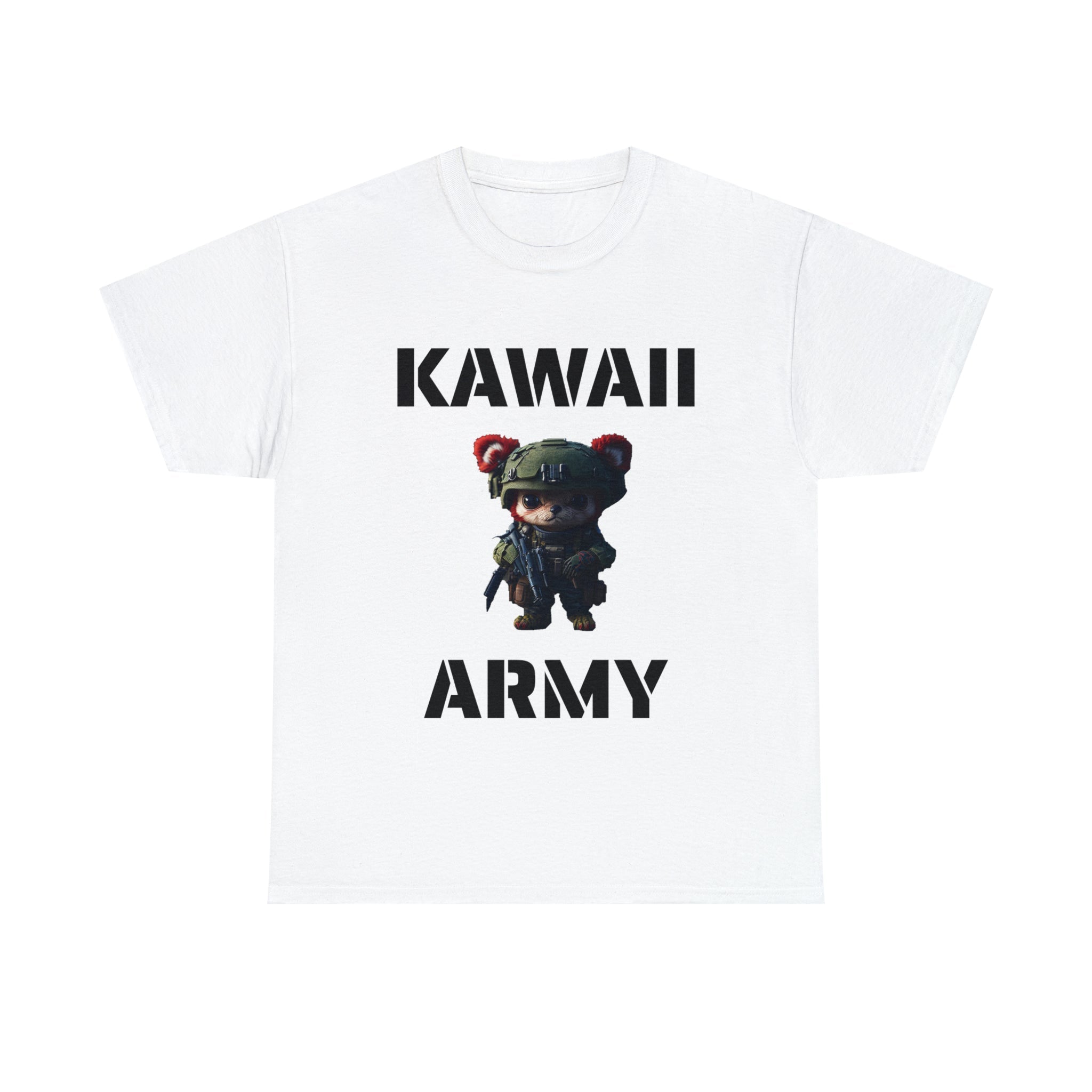 KAWAII ARMY red team light machine gunner - Cheeky-Prints