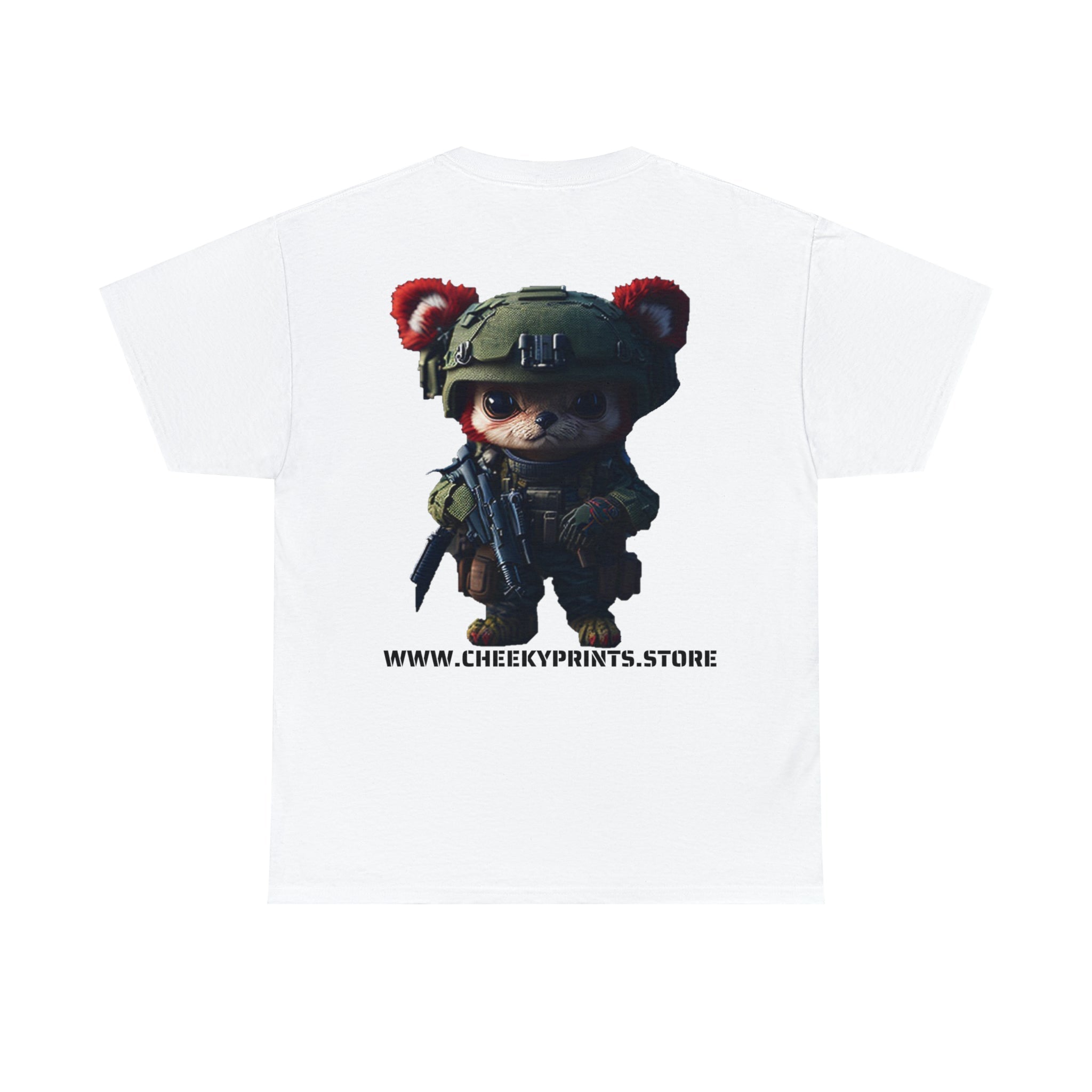 KAWAII ARMY red team light machine gunner - Cheeky-Prints