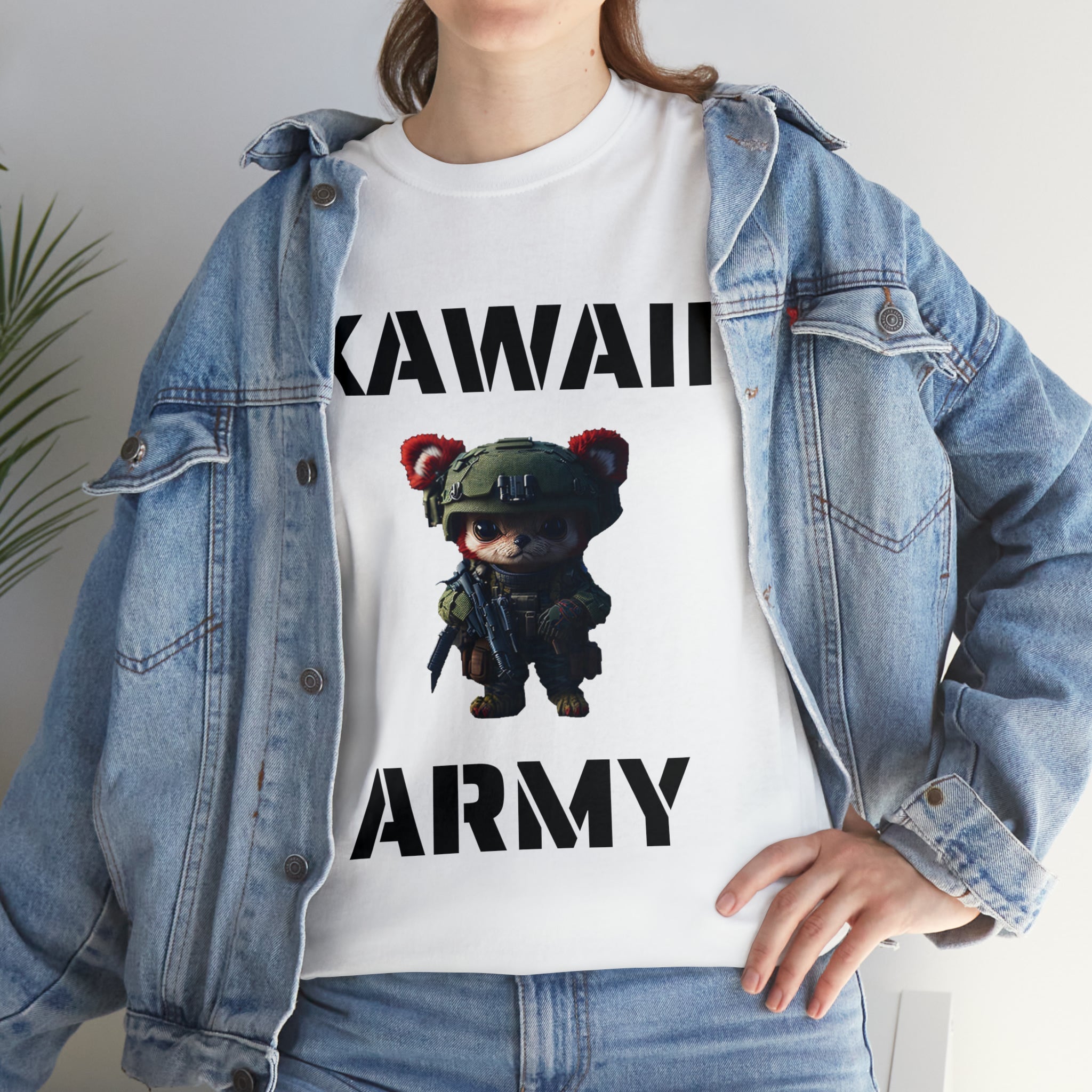 KAWAII ARMY red team light machine gunner - Cheeky-Prints