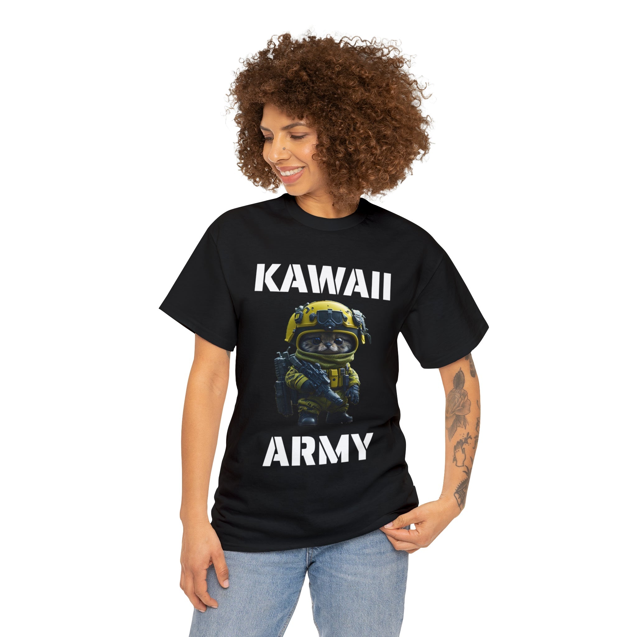 KAWAII army tee - Cheeky-Prints