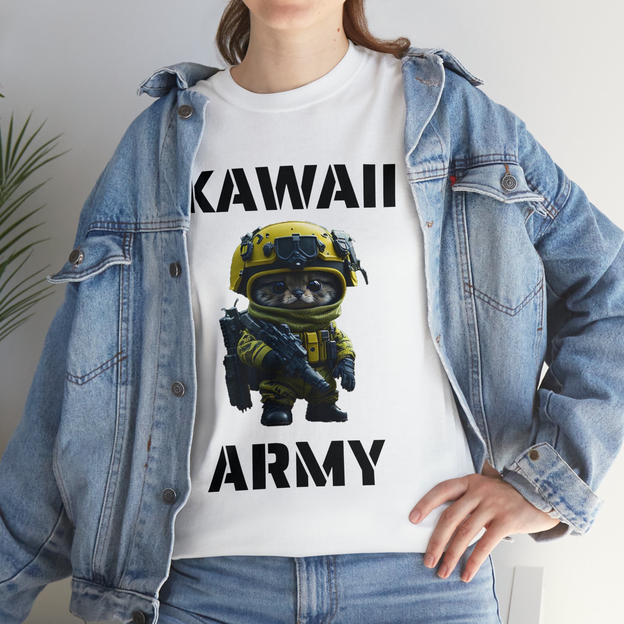 KAWAII army tee - Cheeky-Prints