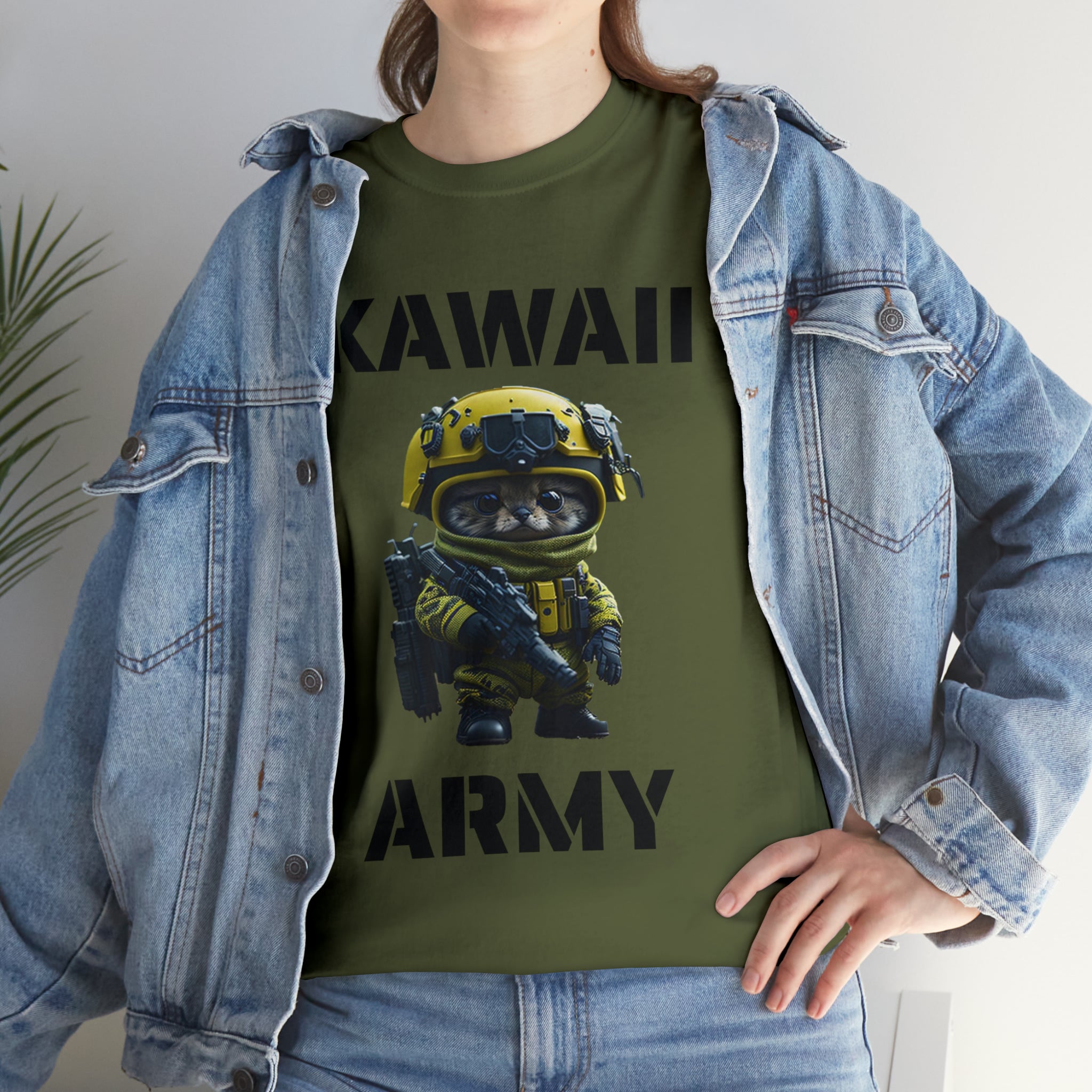 KAWAII army tee - Cheeky-Prints