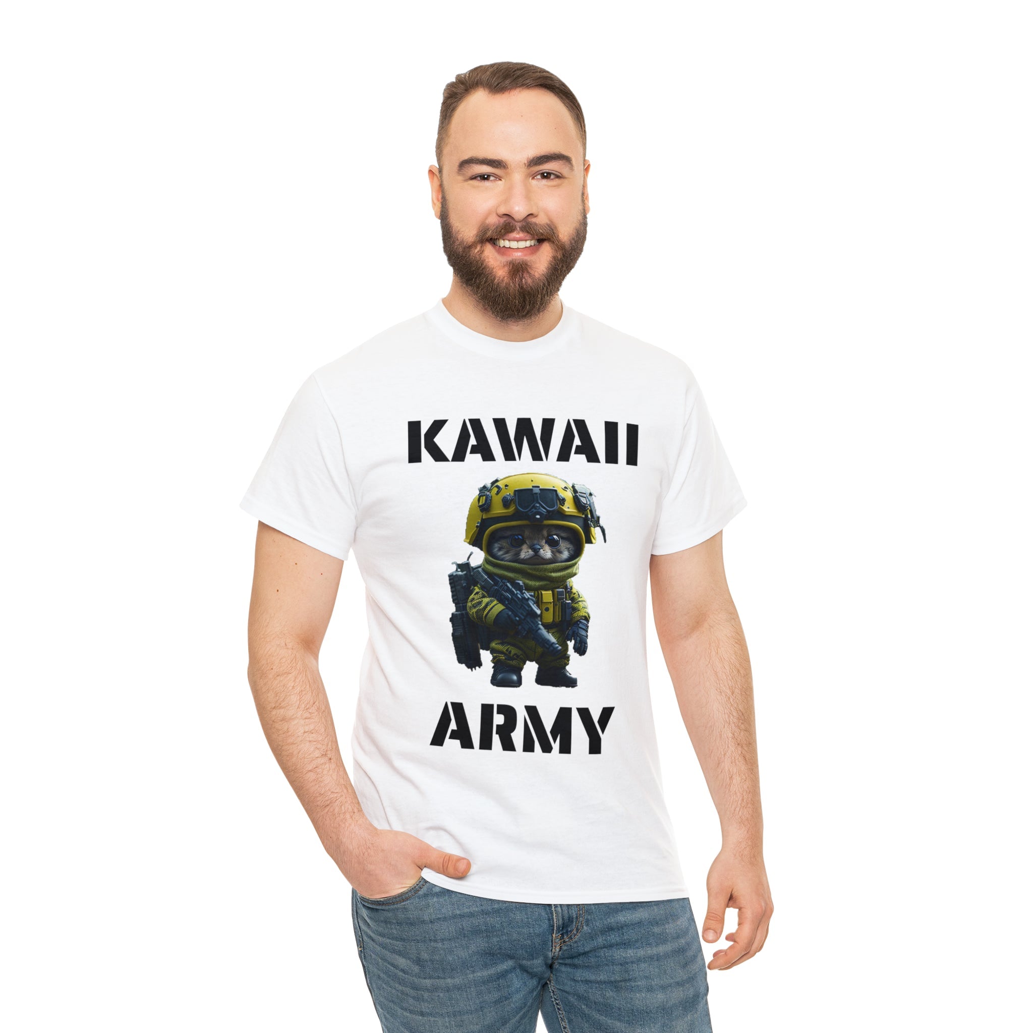 KAWAII army tee - Cheeky-Prints