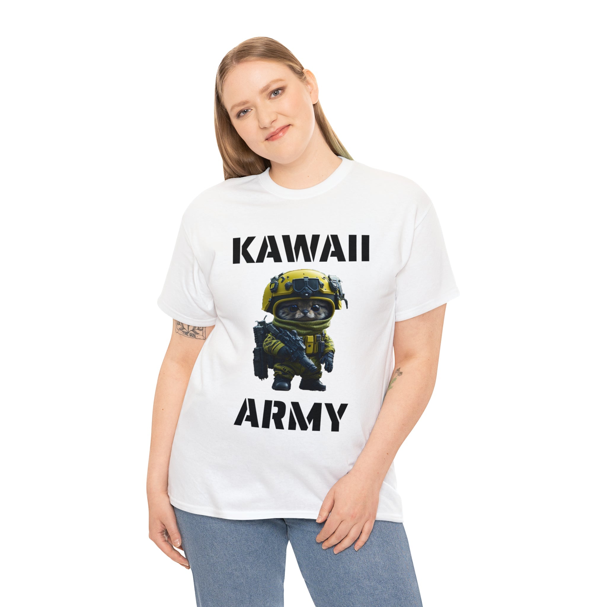 KAWAII army tee - Cheeky-Prints