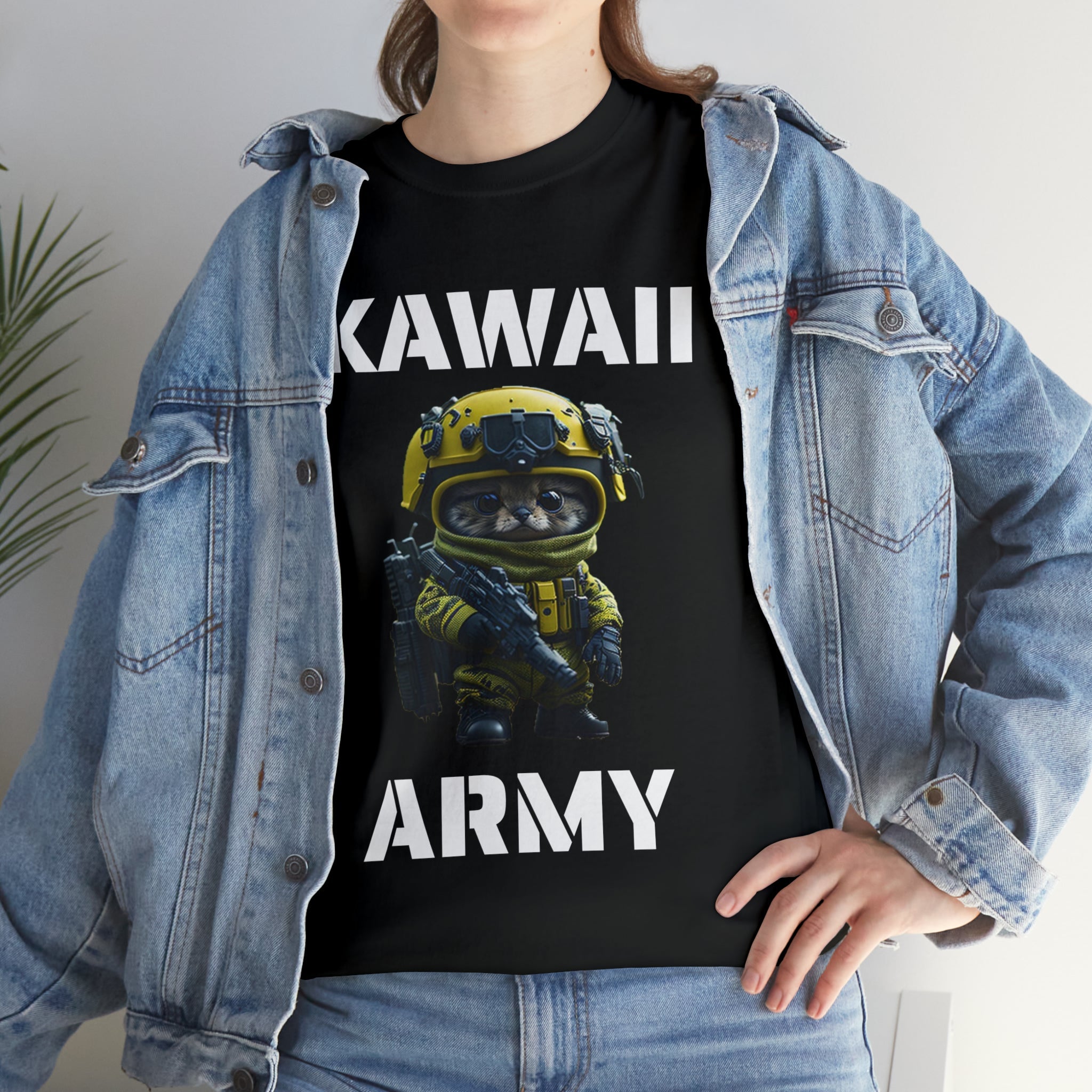 KAWAII army tee - Cheeky-Prints