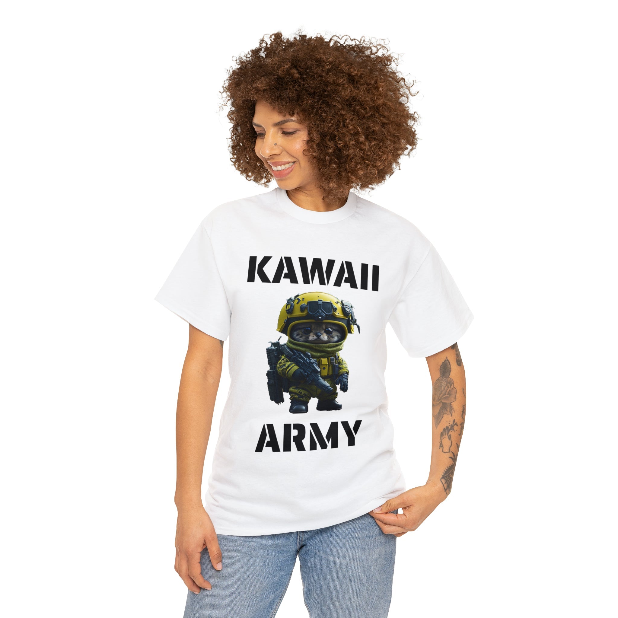 KAWAII army tee - Cheeky-Prints