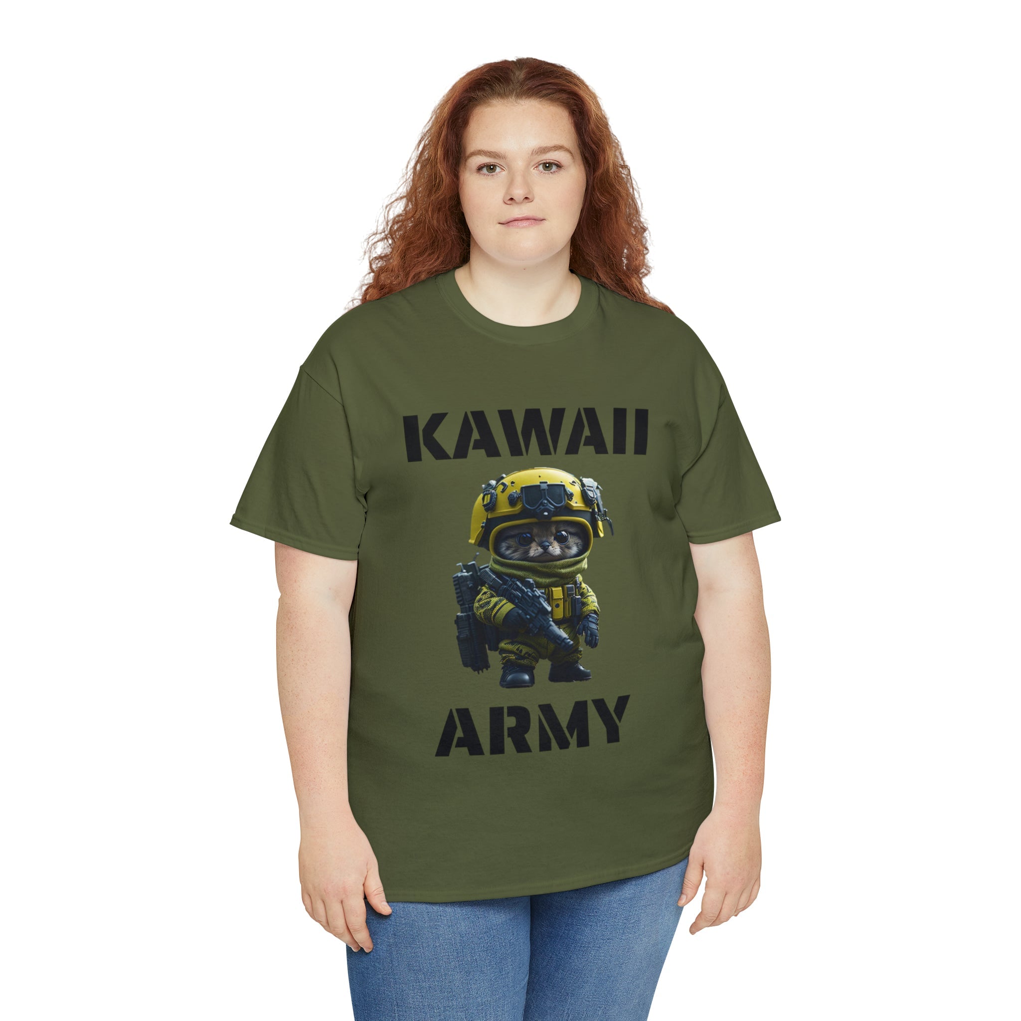 KAWAII army tee - Cheeky-Prints