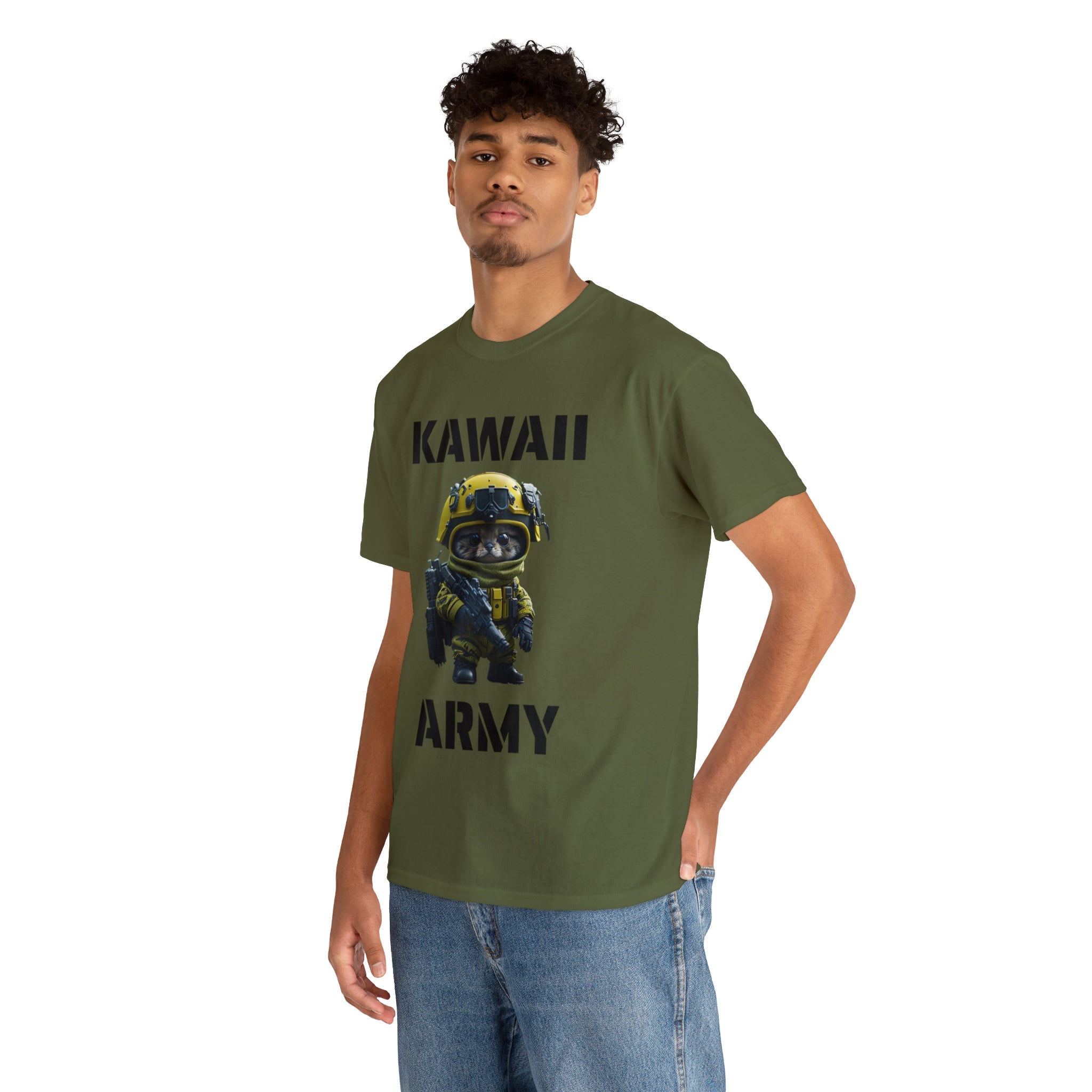 KAWAII army tee - Cheeky-Prints