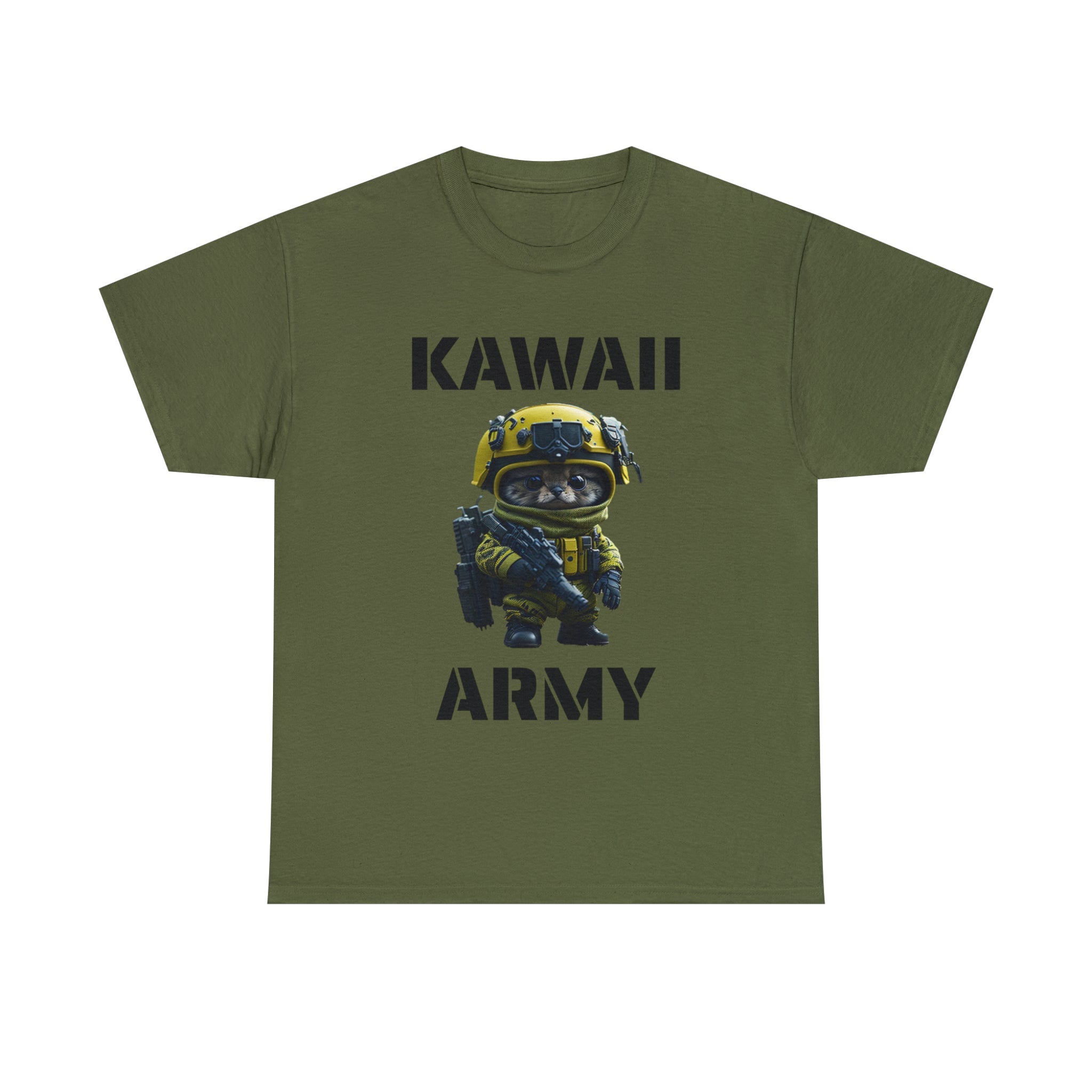 KAWAII army tee - Cheeky-Prints