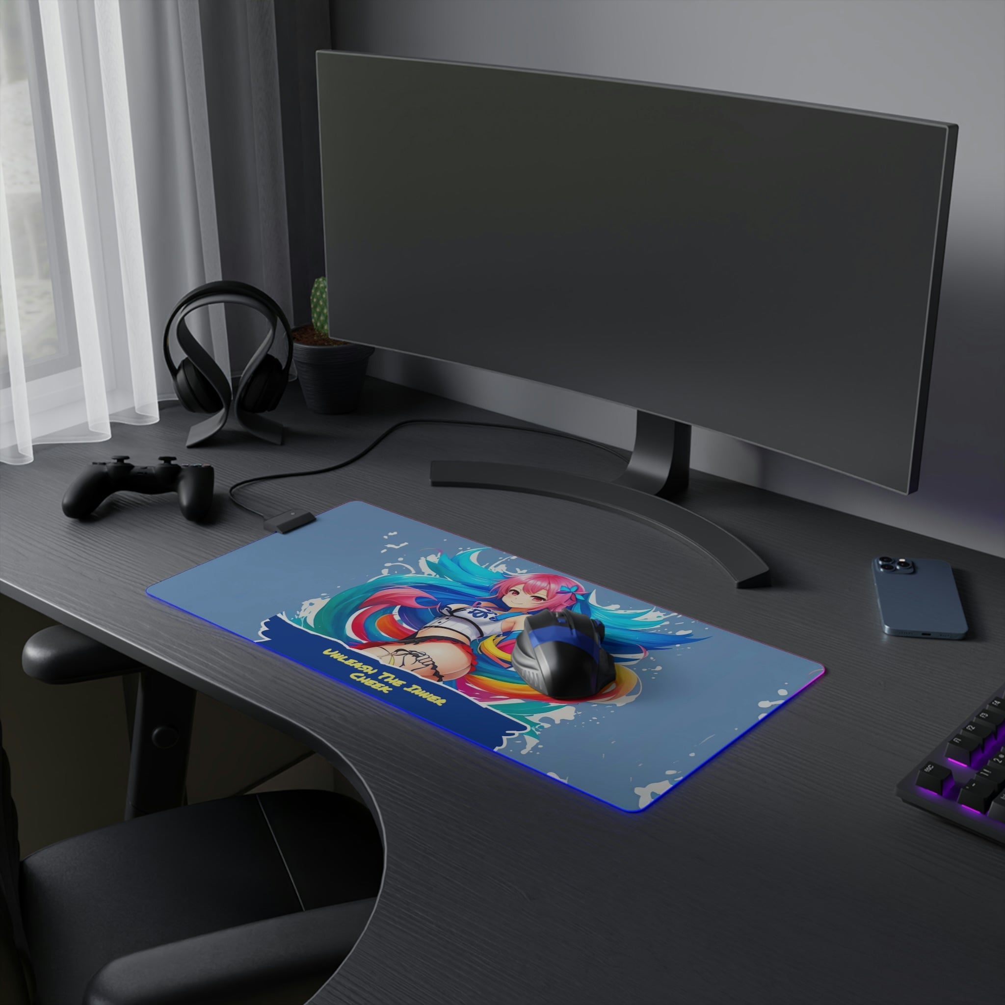 LED Gaming Mouse Pad - Cheeky-Prints