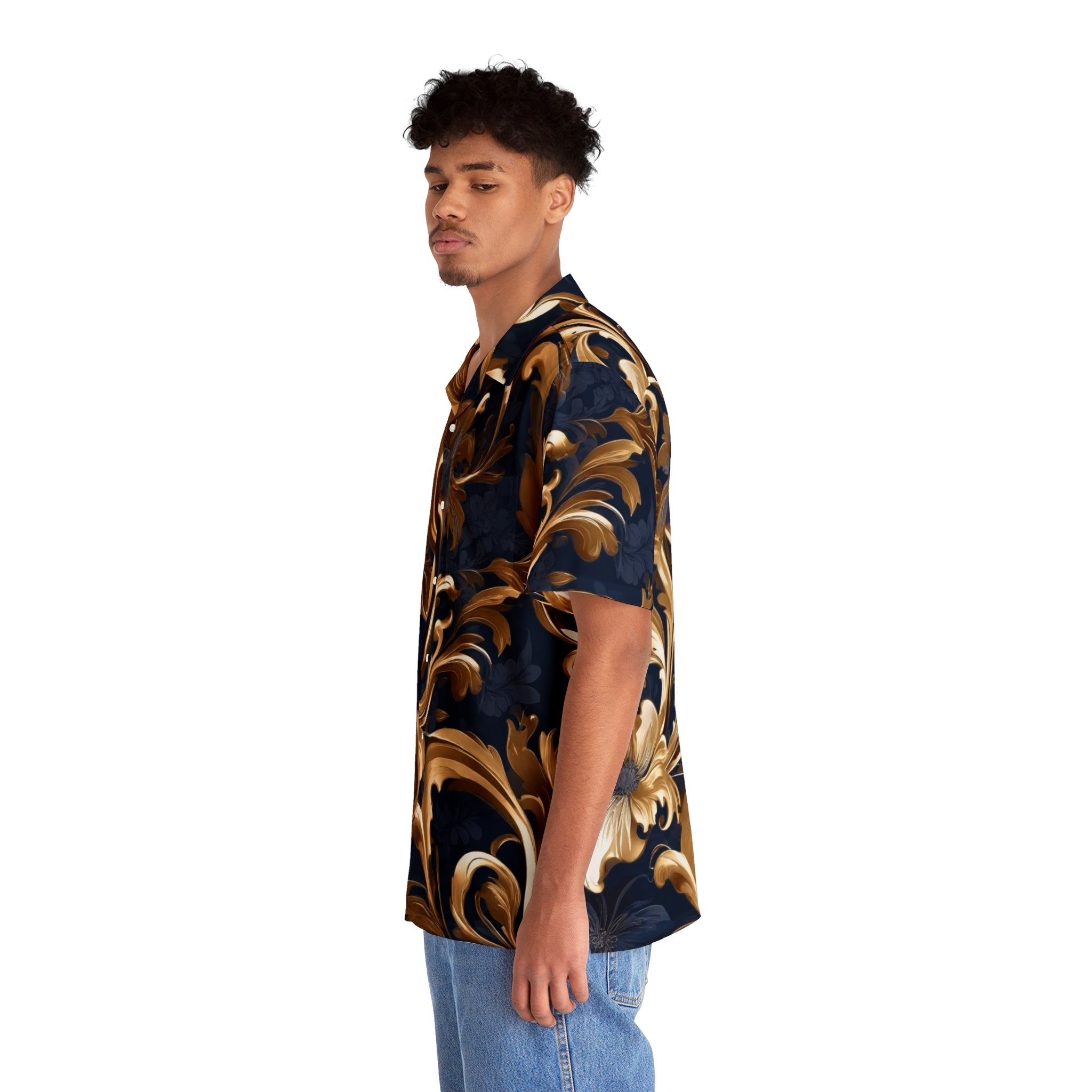 Men's Hawaiian Shirt (AOP) - Cheeky-Prints