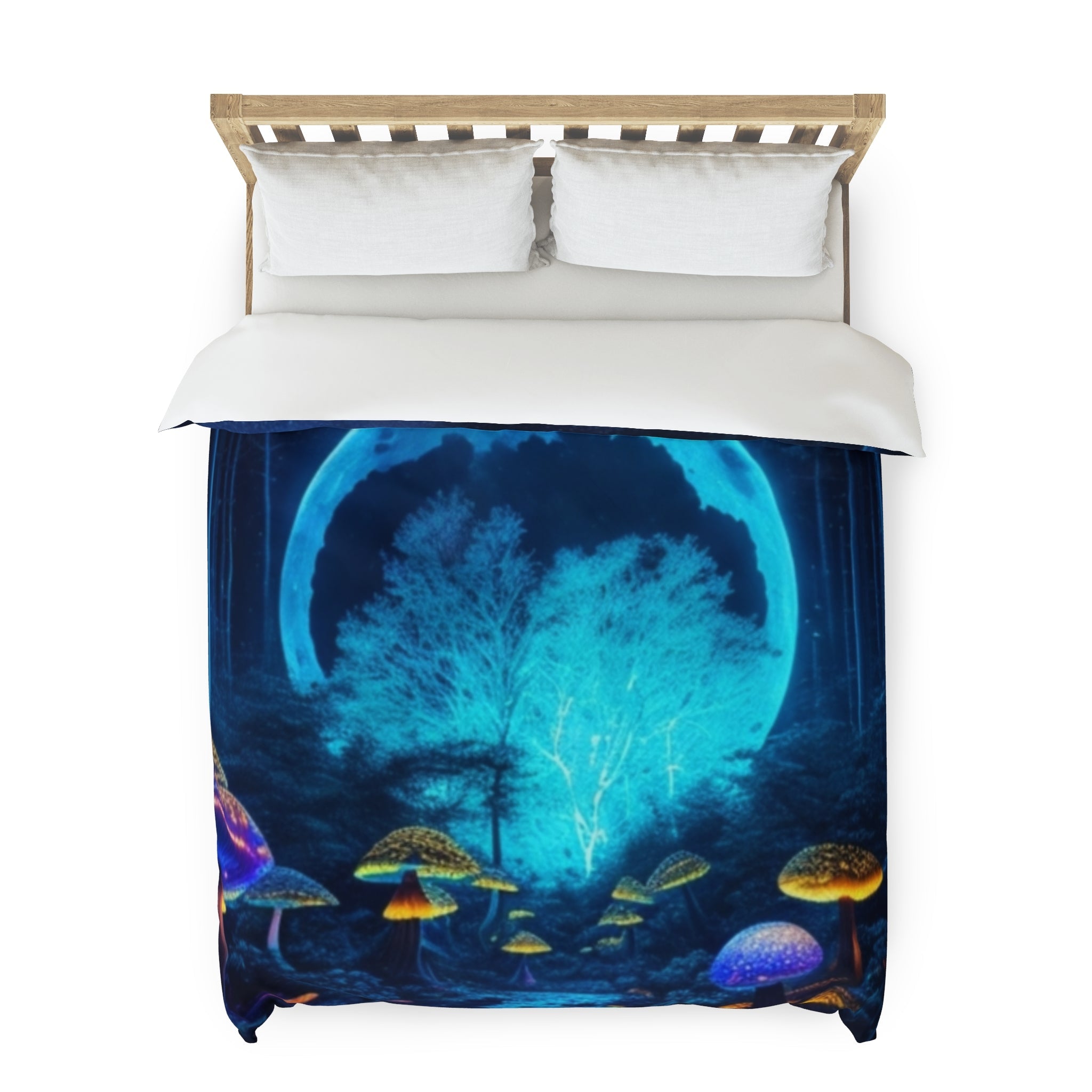 mush room river Duvet Cover - Cheeky-Prints