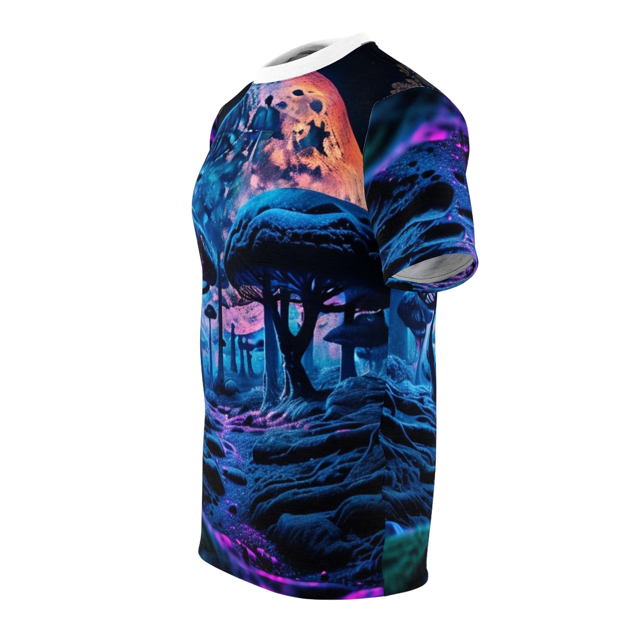 mushroom moon aop tee - Cheeky-Prints