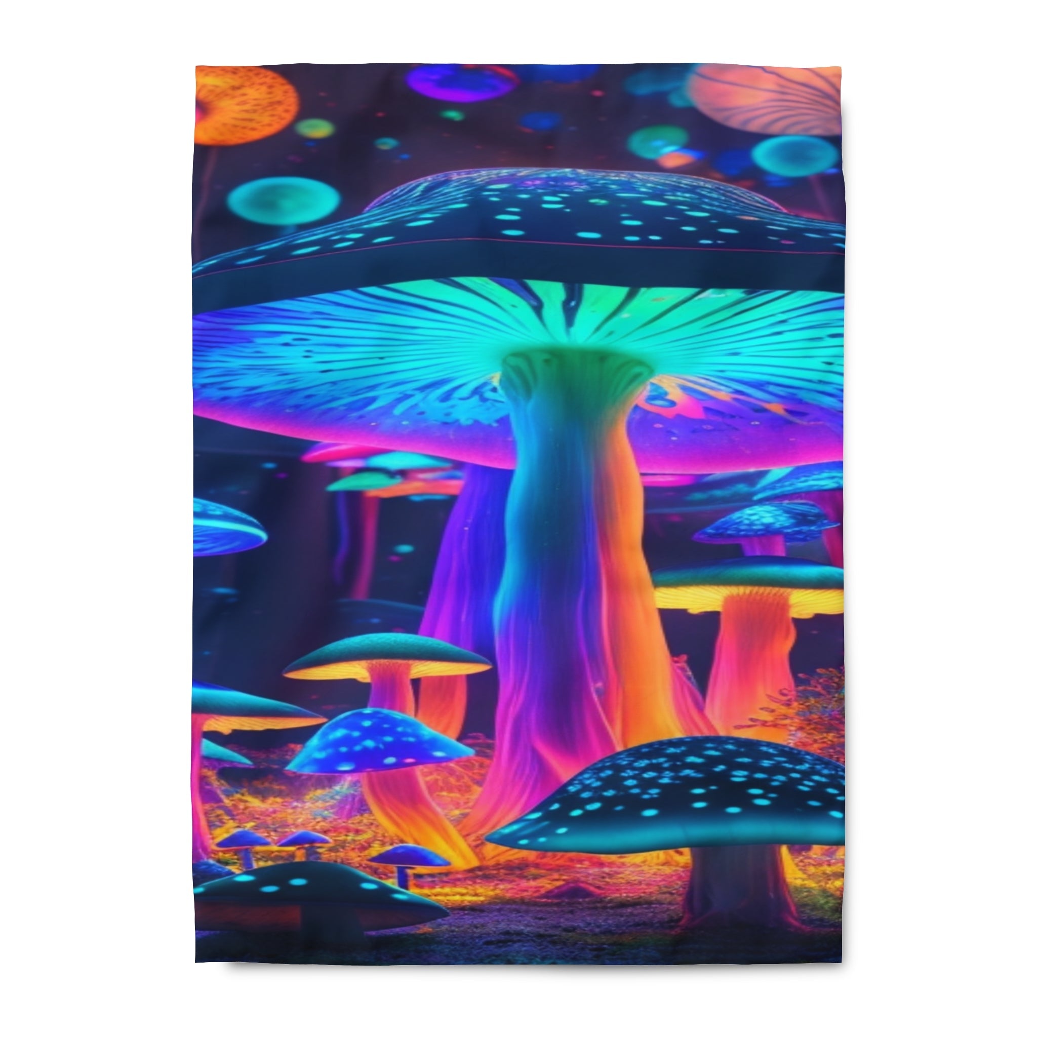 mushroom quilt/duvet cover - Cheeky-Prints