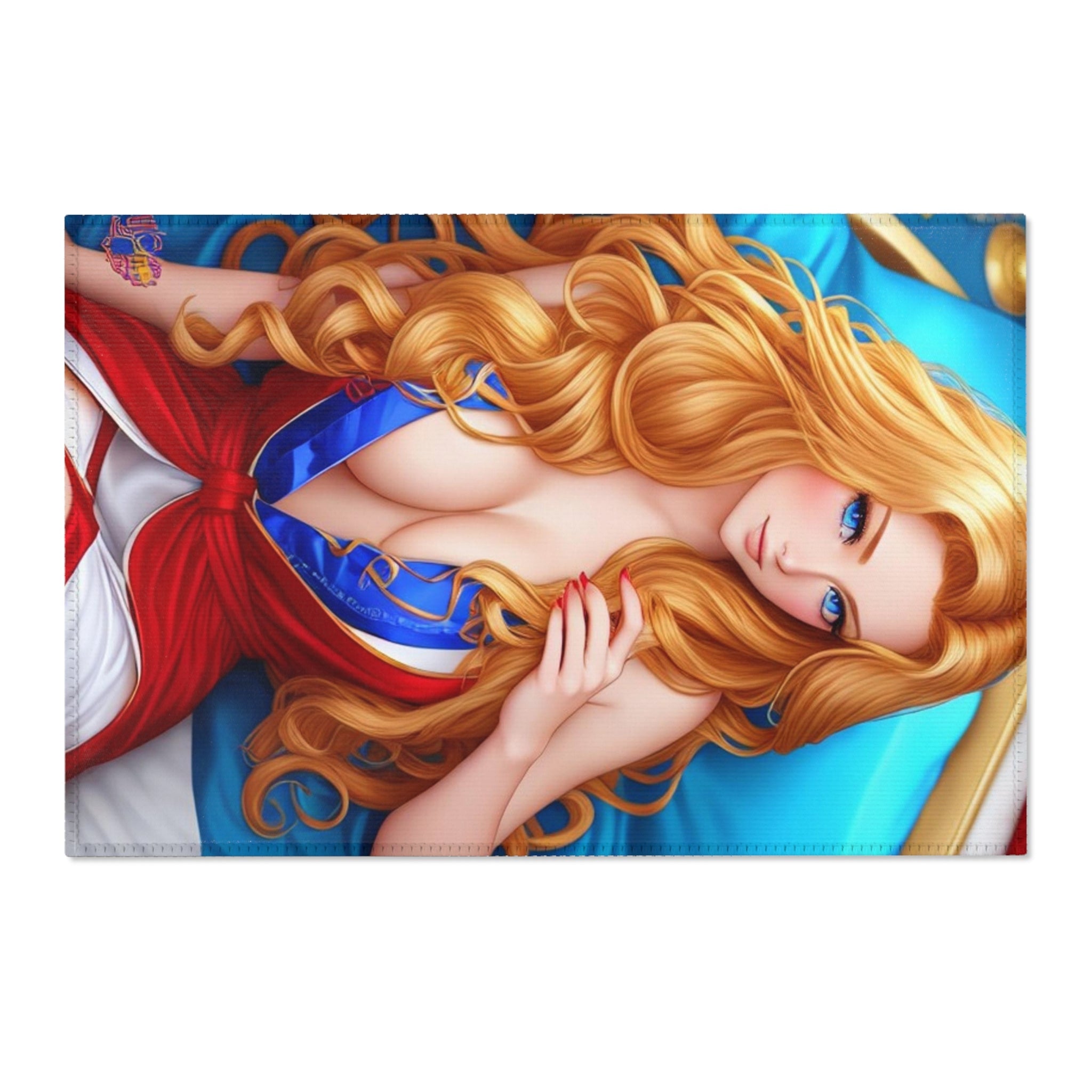 Sabrina Waifu Collection Area Rugs - Cheeky-Prints