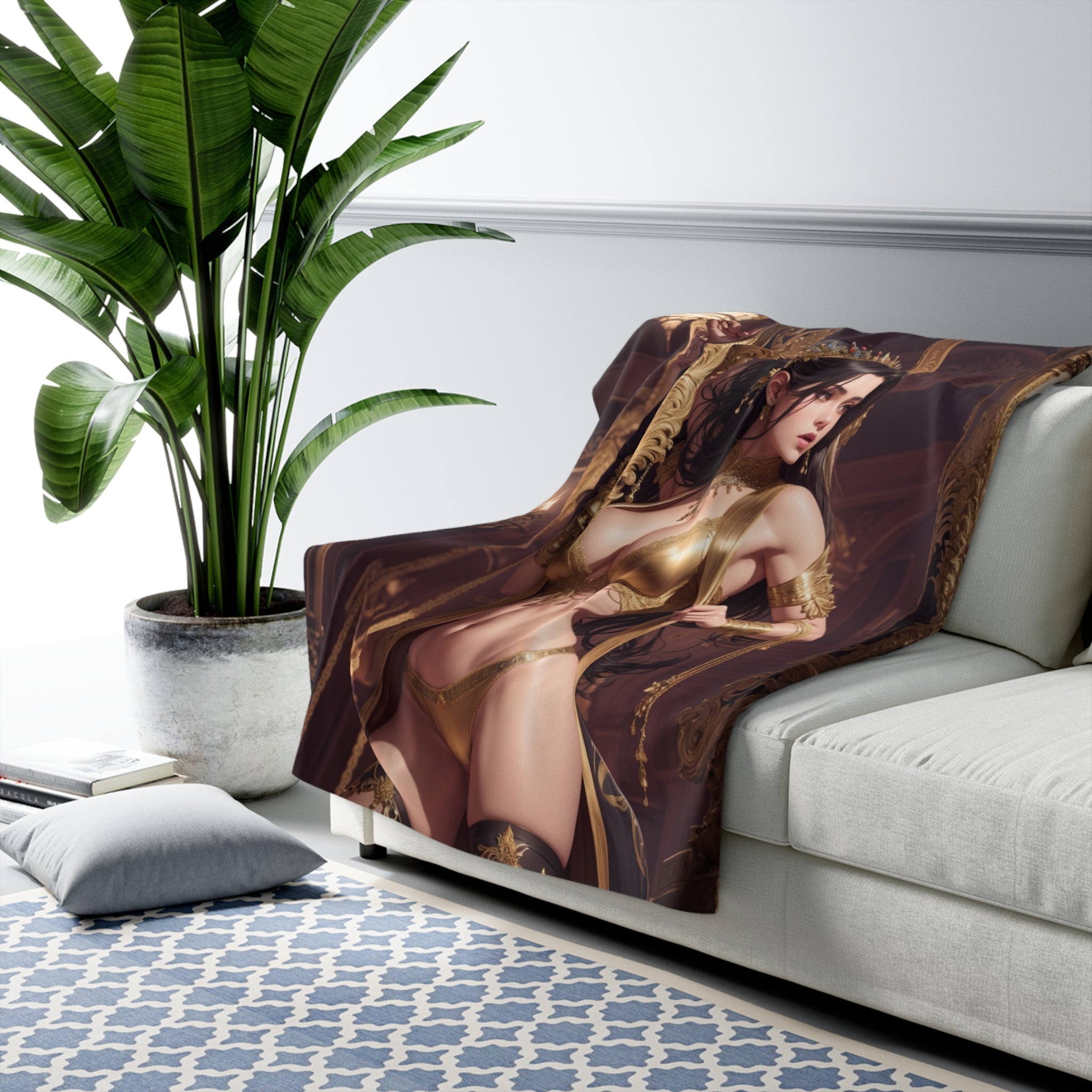 Sherpa Fleece Blanket - Cheeky-Prints