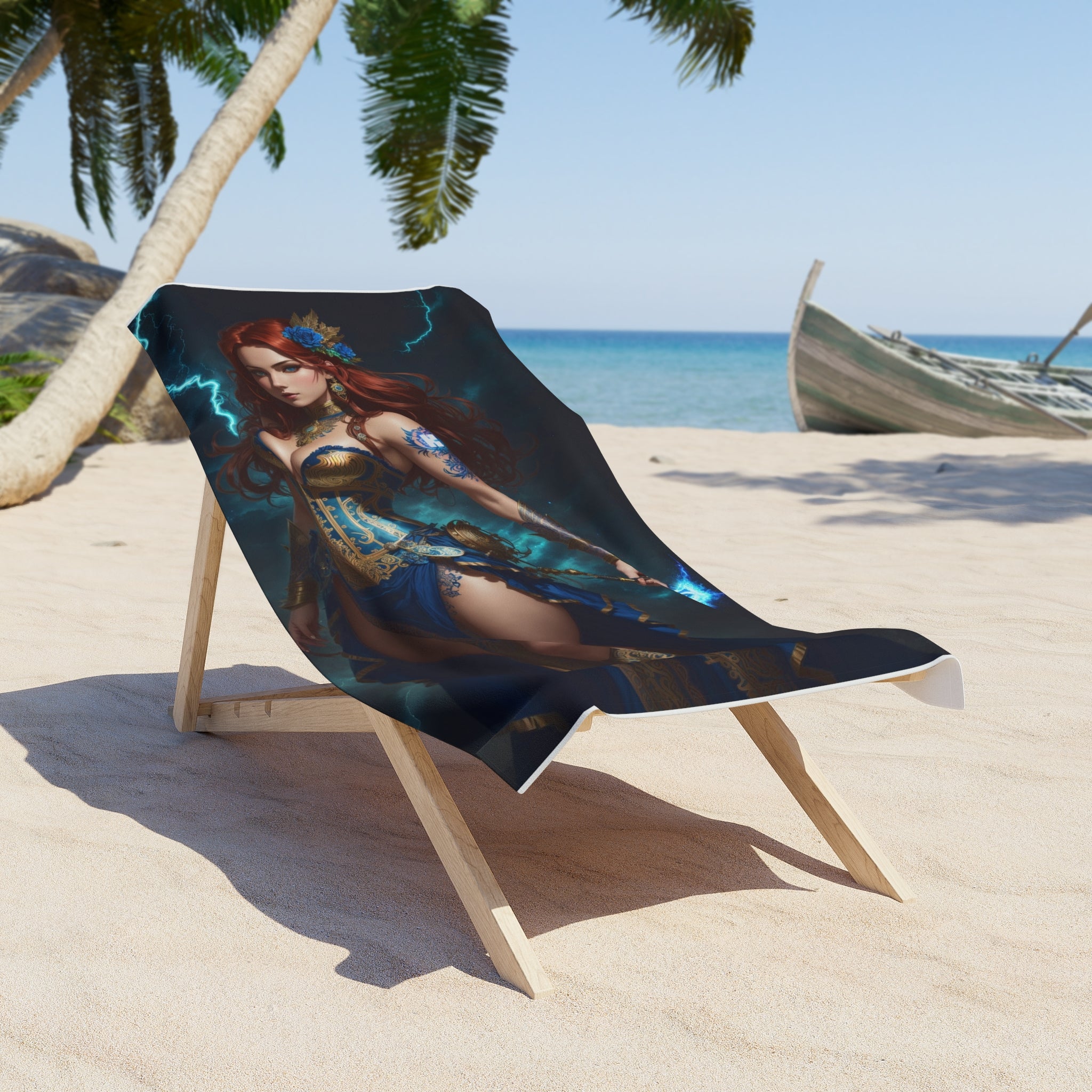 sorceress Beach towel - Cheeky-Prints