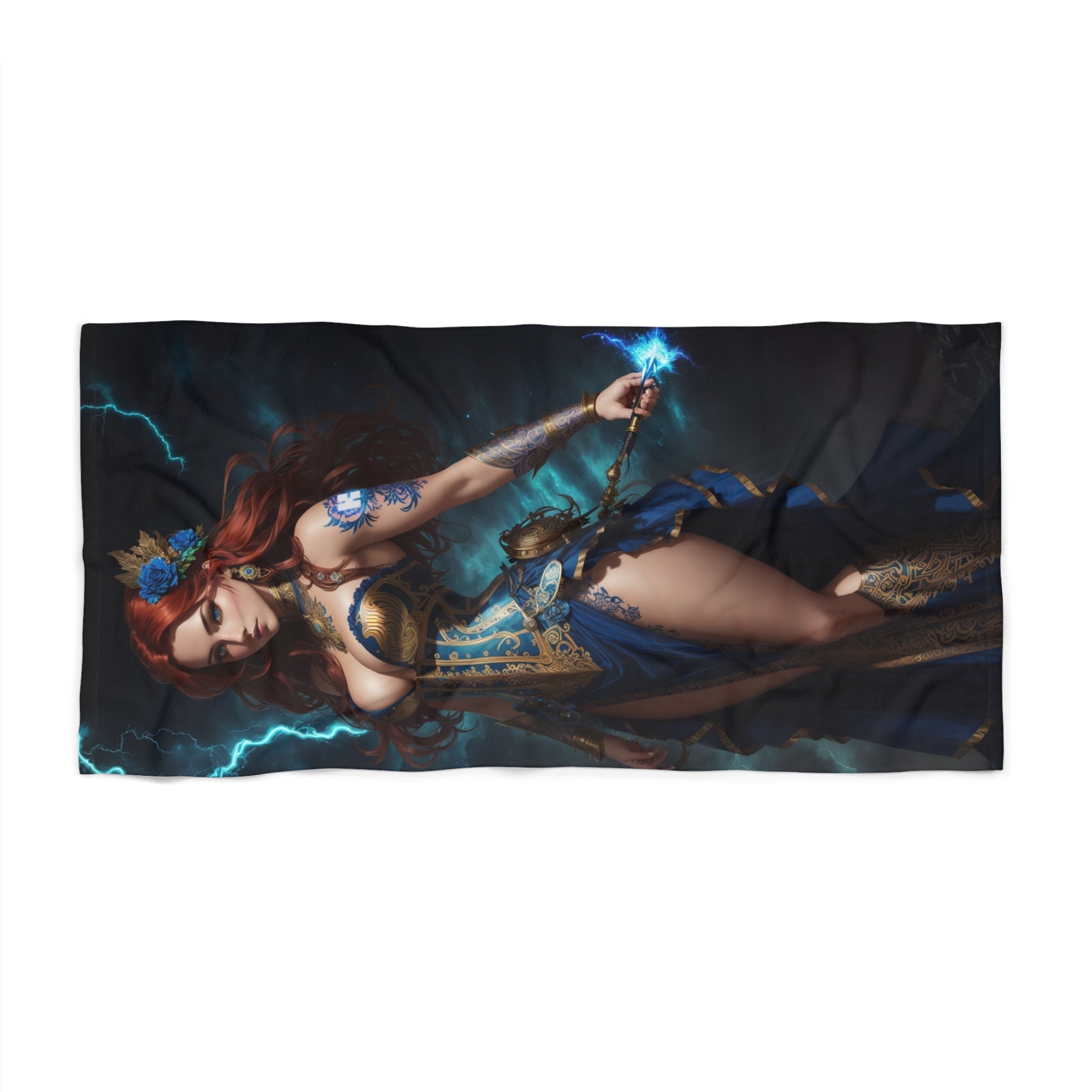 sorceress Beach towel - Cheeky-Prints